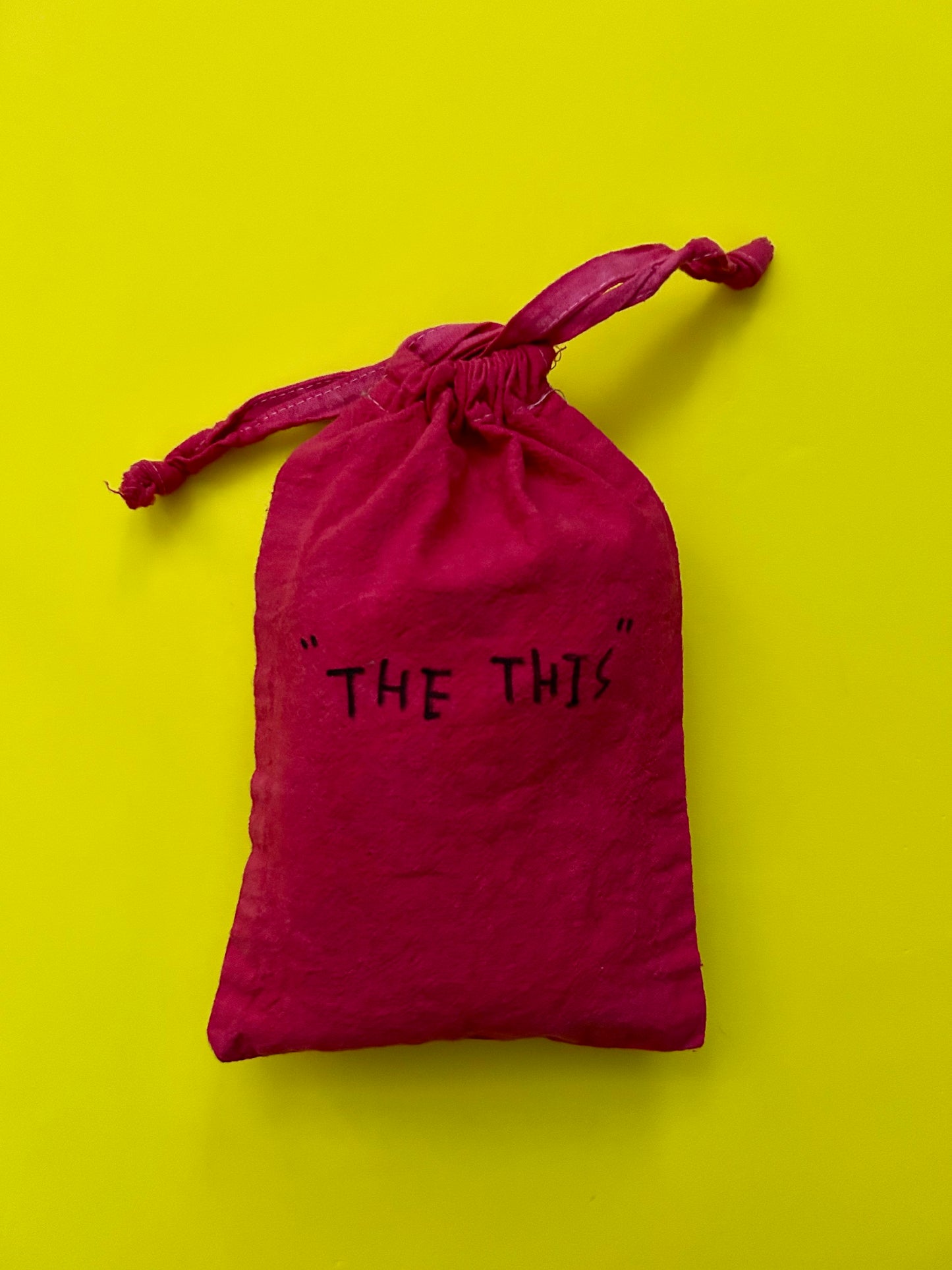 Crayon Painted overdyed purse NONC001