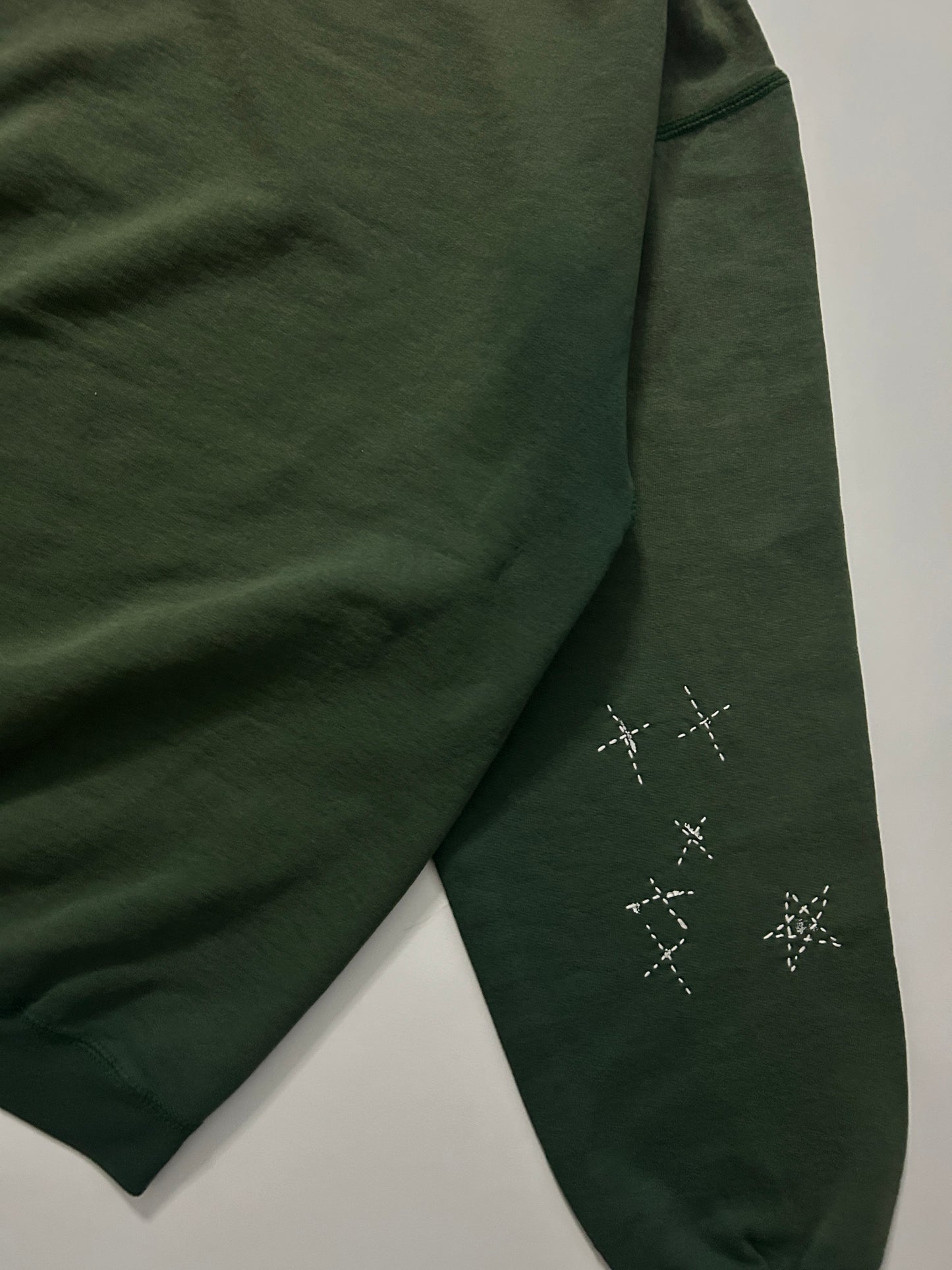 sashiko salvage emblem sweat NONC003