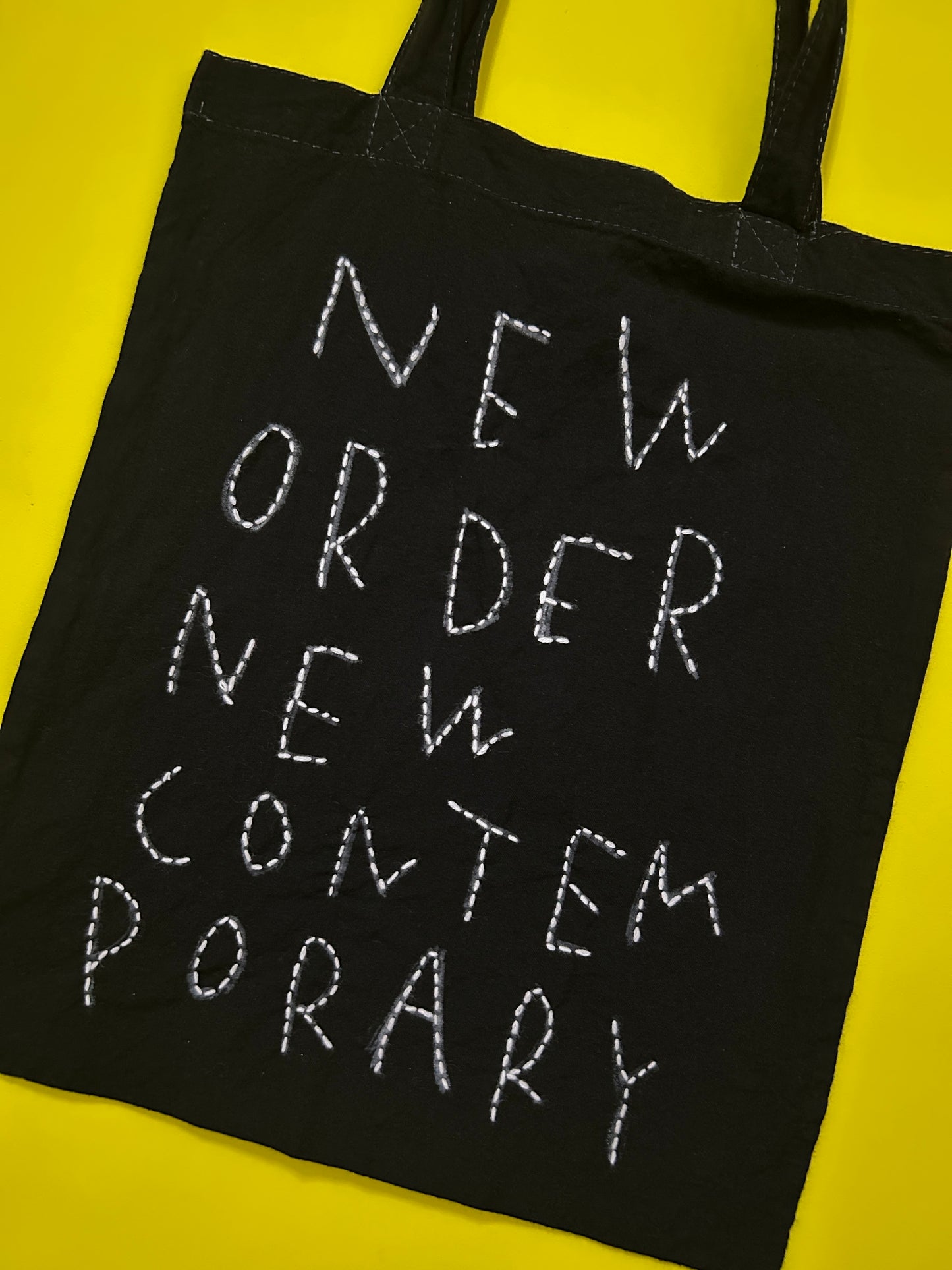 sashiko overdyde cotton totebag(M)005