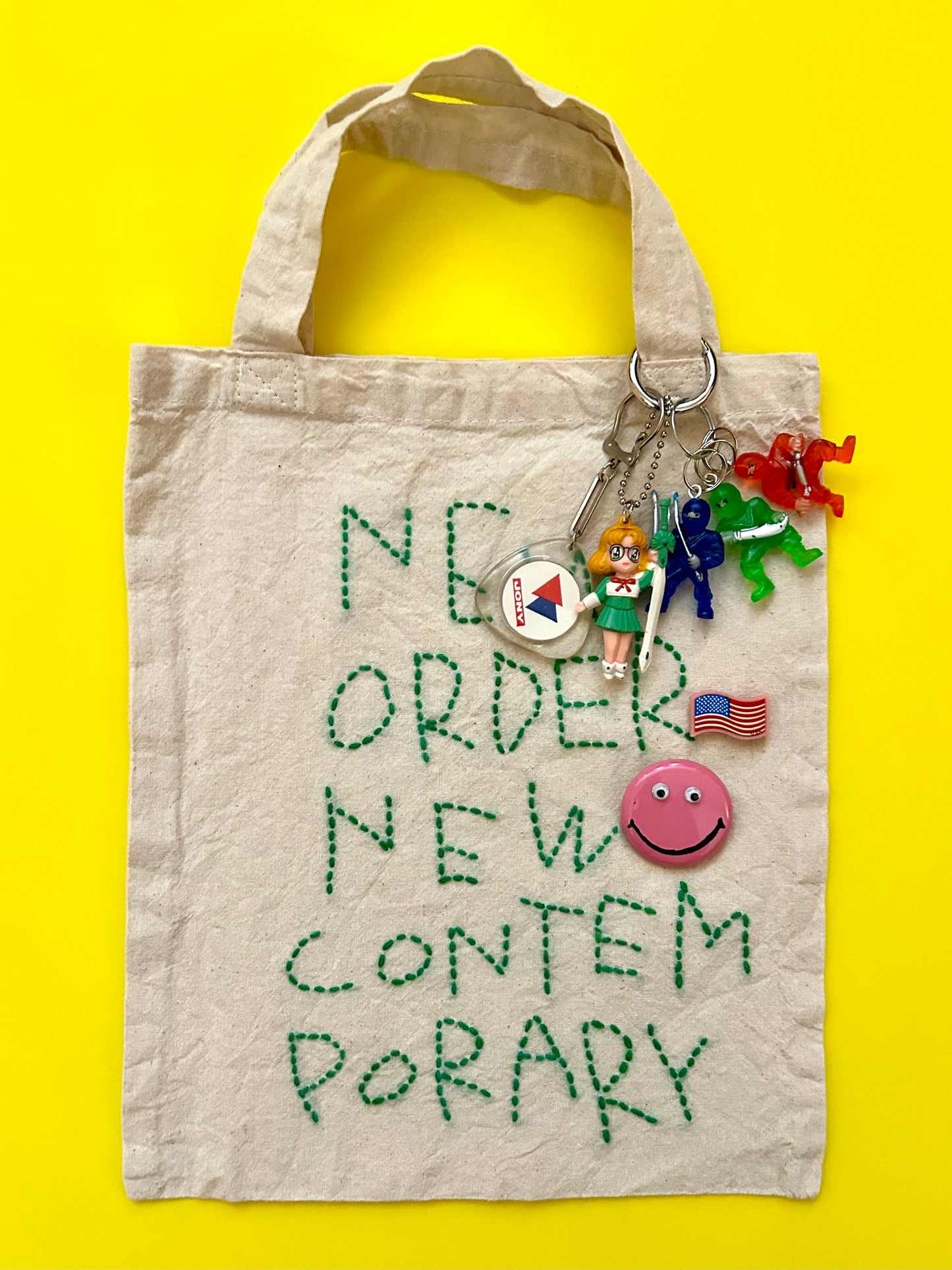 sashiko cotton totebag(S+)NONC058