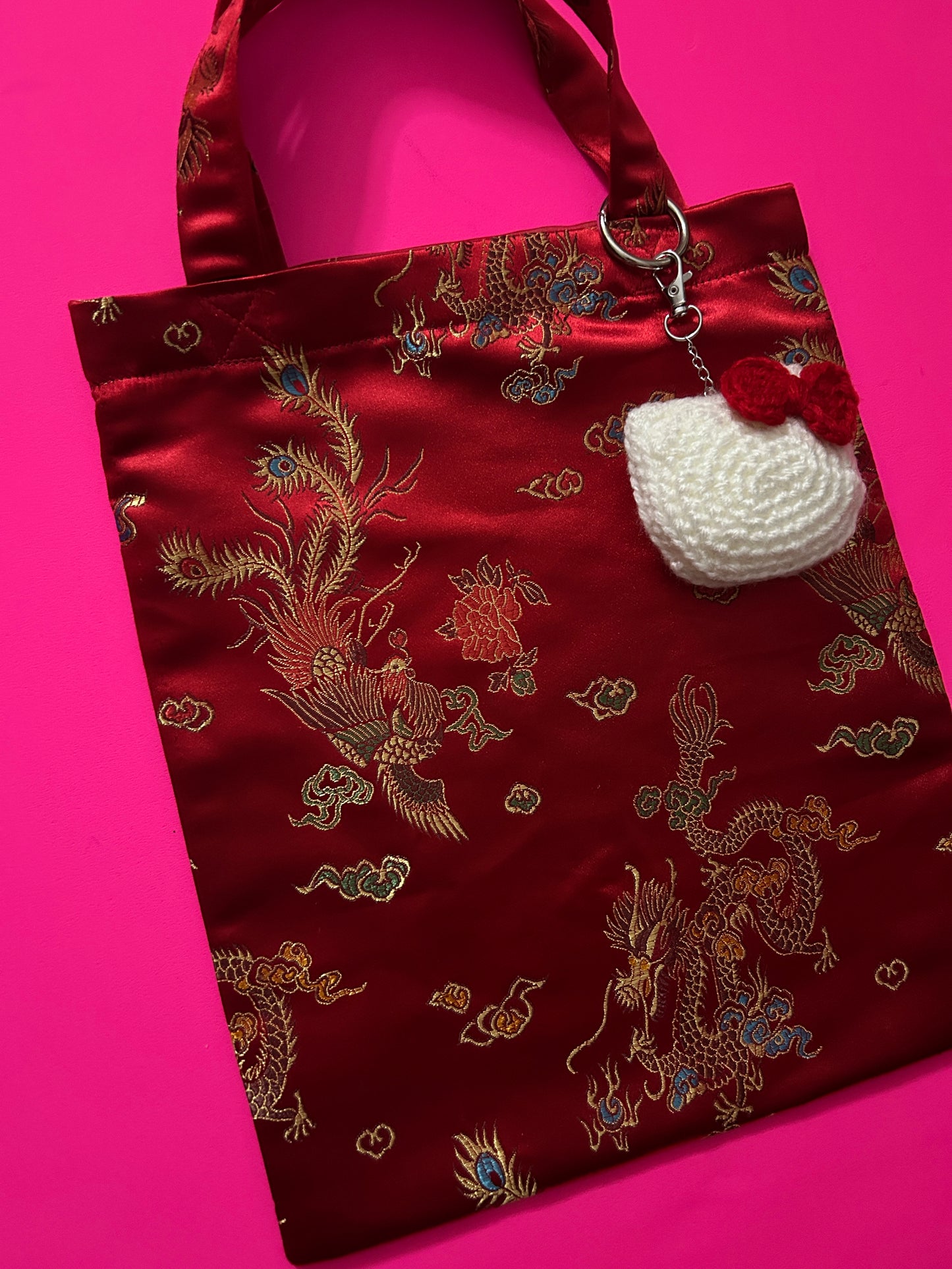 Brocade Handmade Tote Bag001