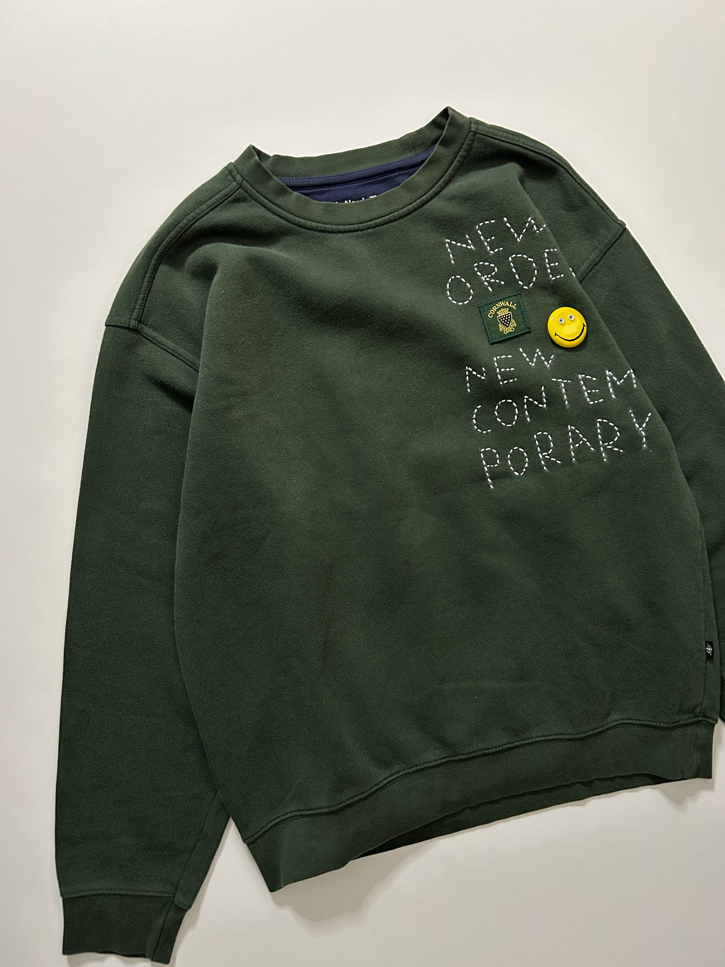 sashiko salvage emblem sweat NONC002