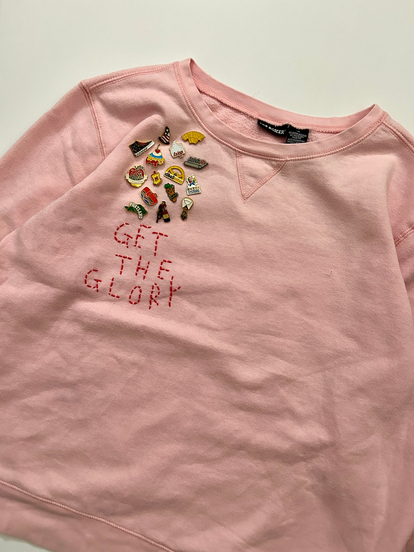sashiko pins salvage sweat GTG024