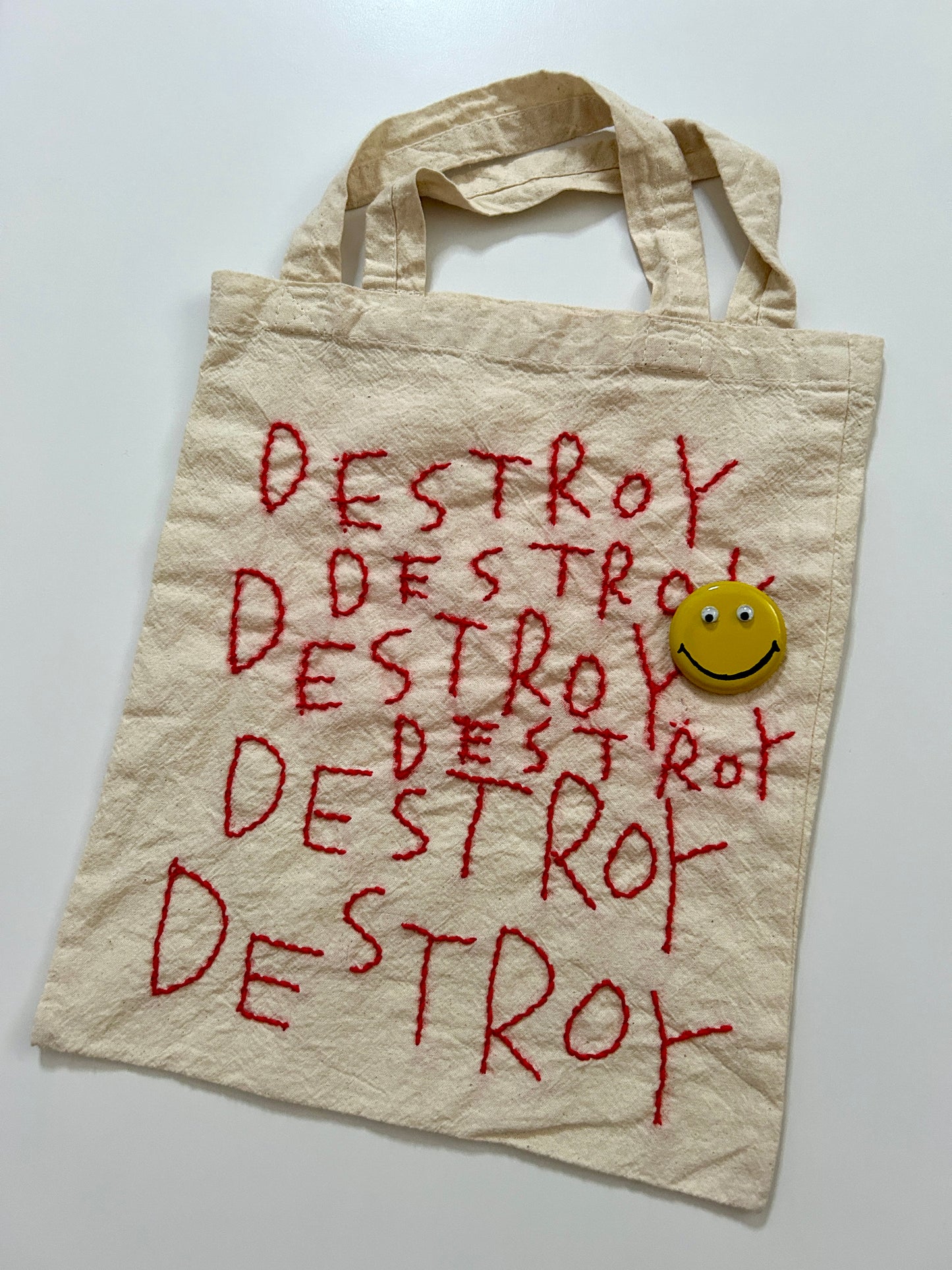 sashiko cotton totebag(S)001