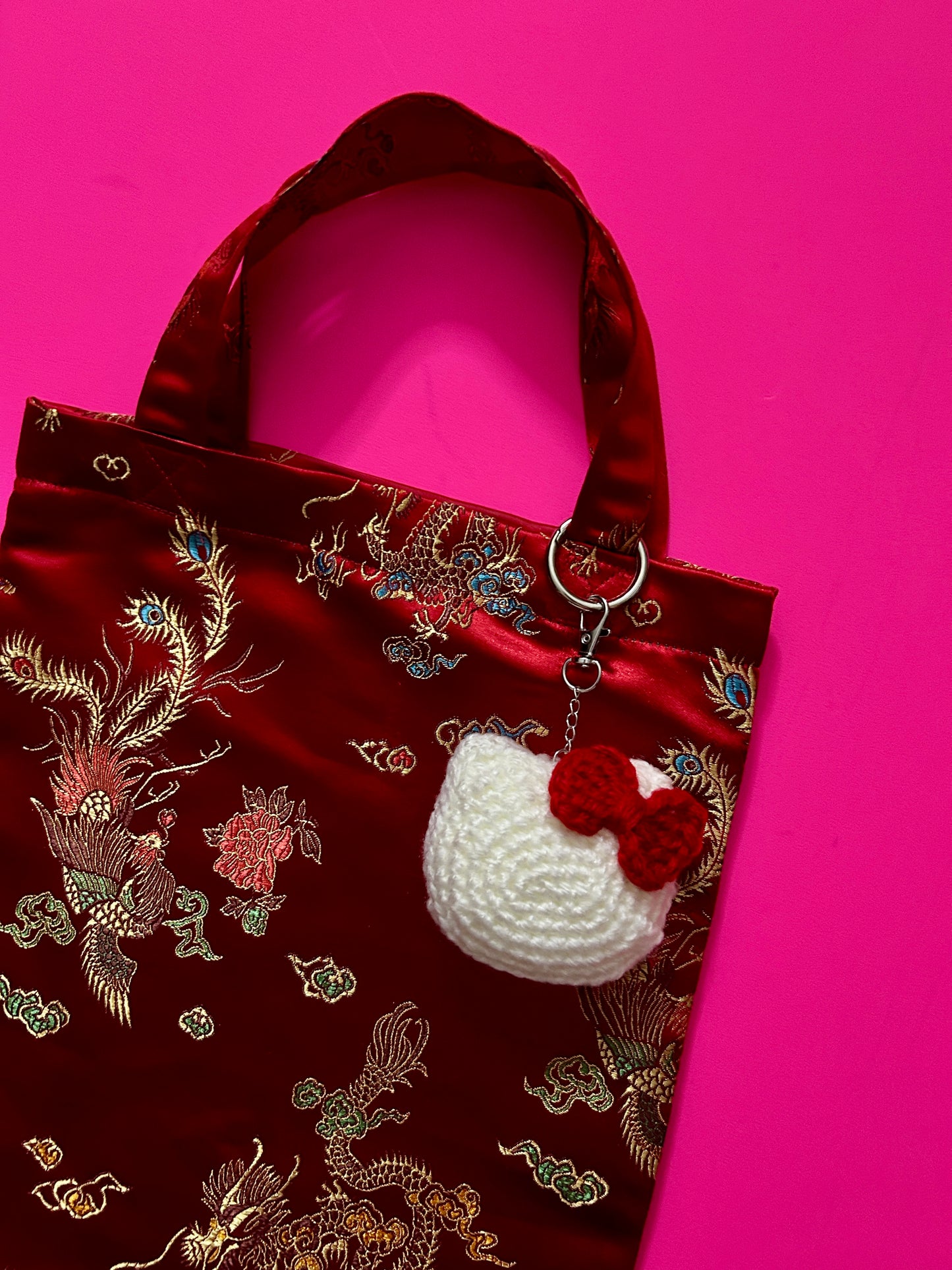 Brocade Handmade Tote Bag001