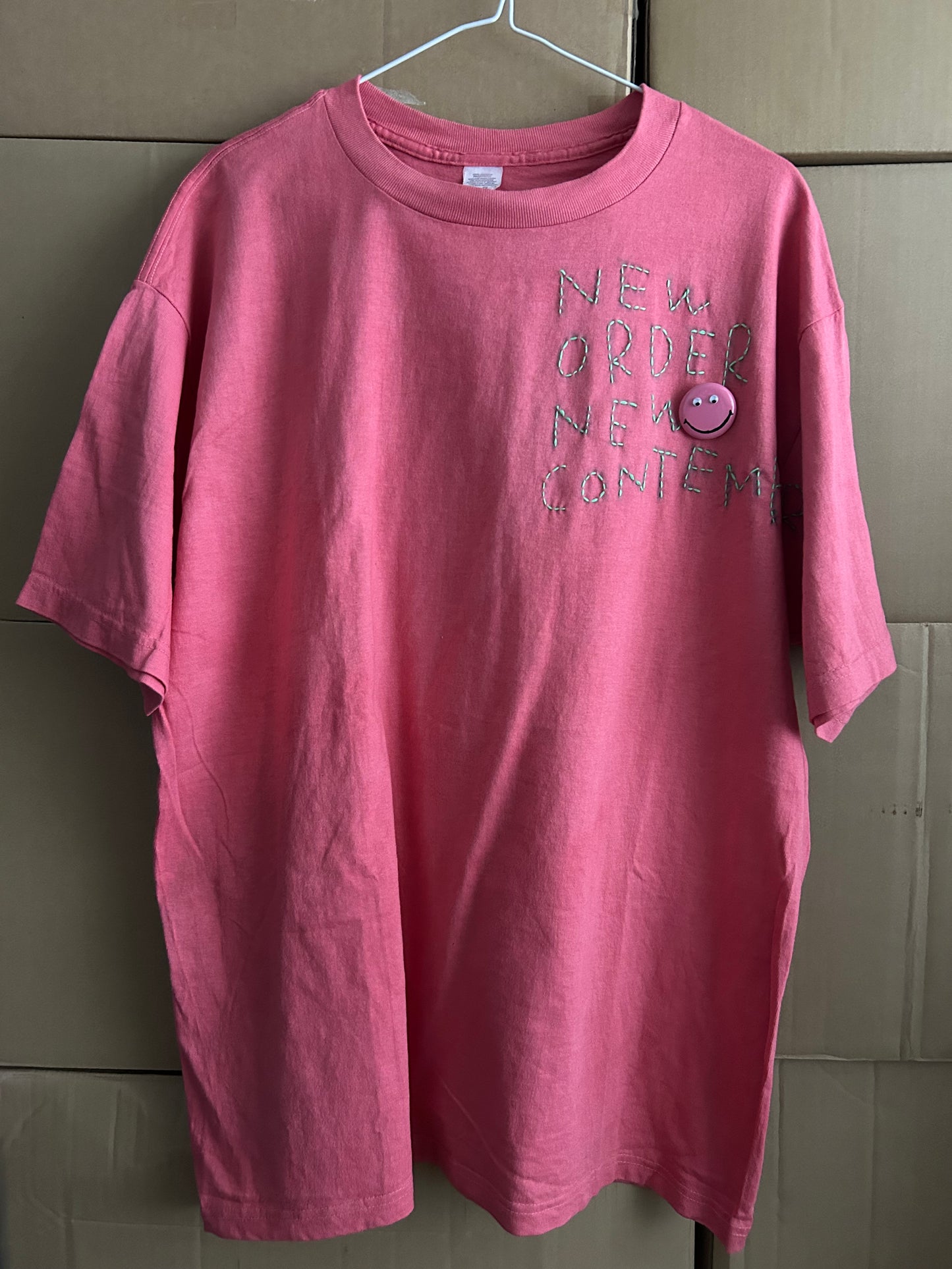 sashiko overdyed T-shirt NONC008
