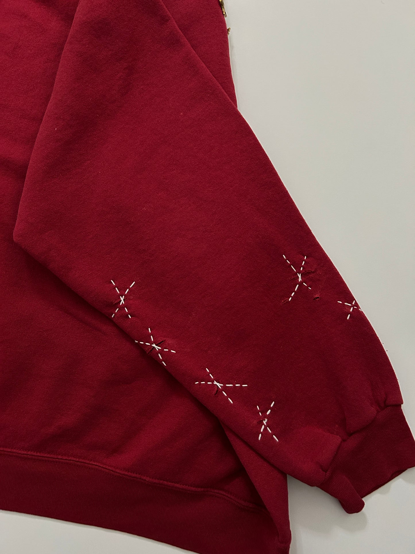 sashiko pins salvage sweat GTG023