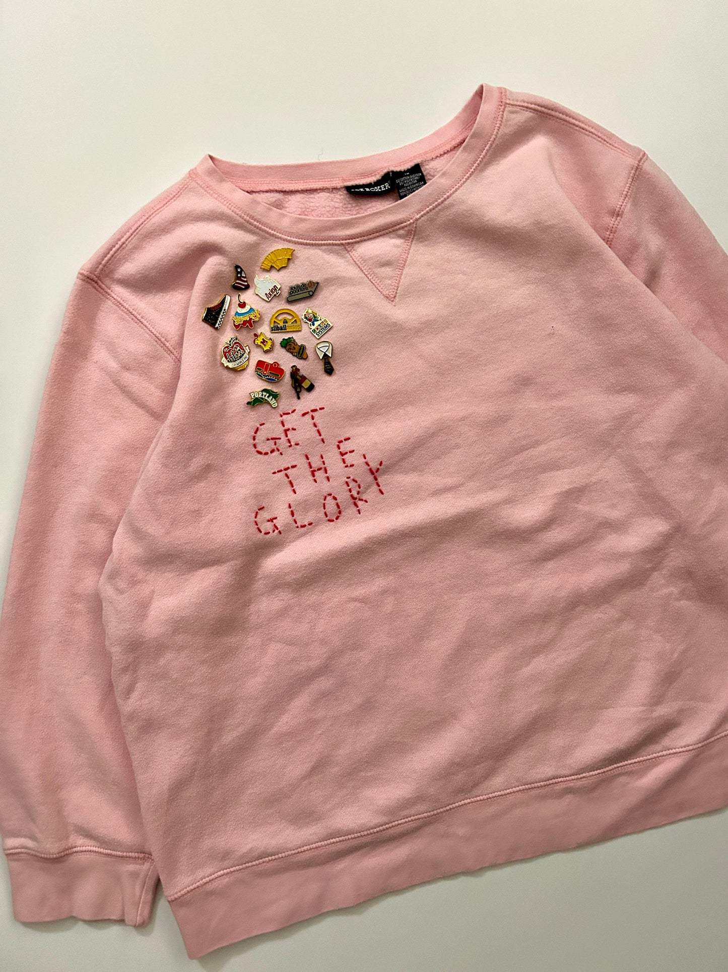 sashiko pins salvage sweat GTG024