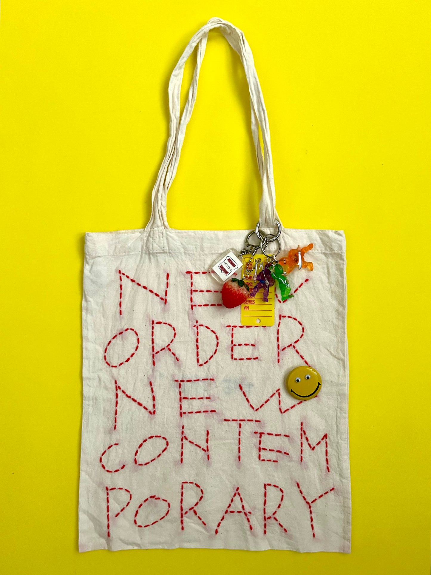 sashiko cotton totebag(M+)NONC114