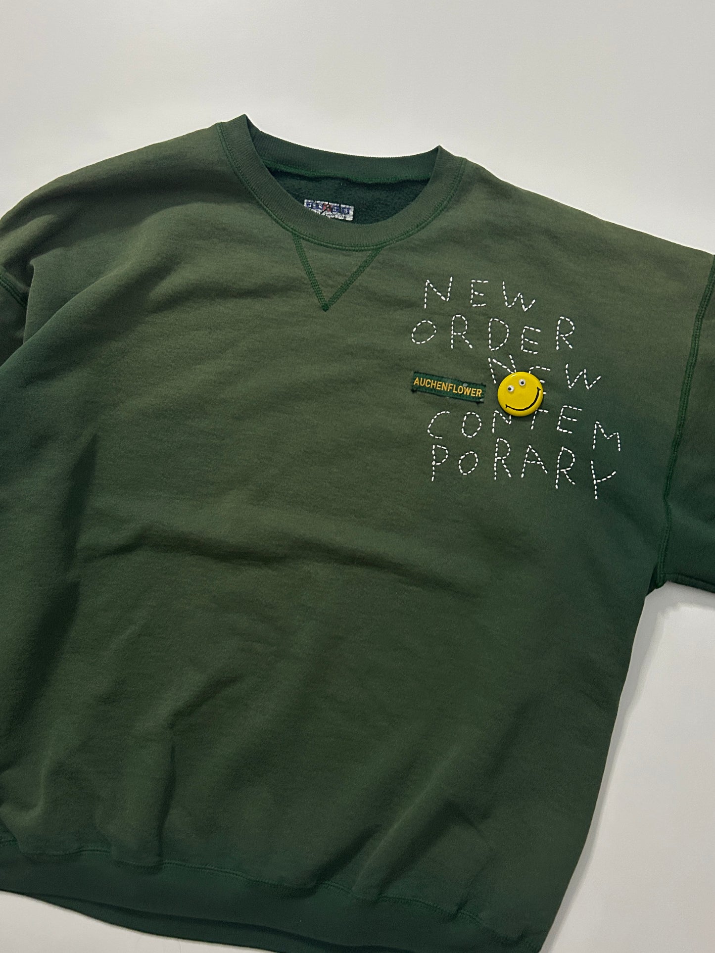 sashiko salvage emblem sweat NONC003