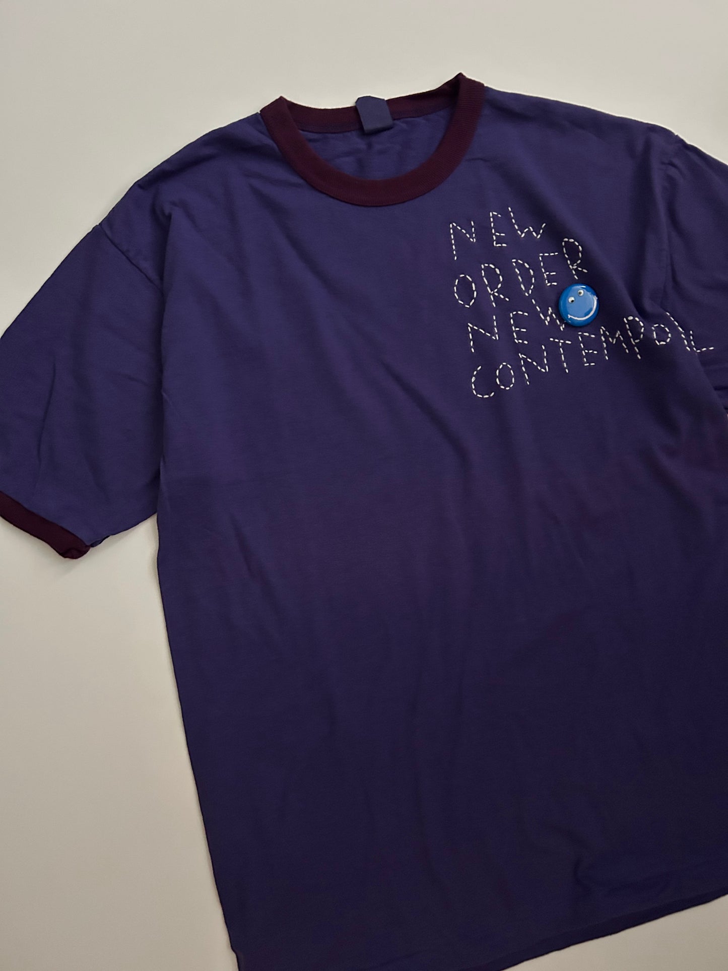 sashiko used Ringer T-shirt NONC013