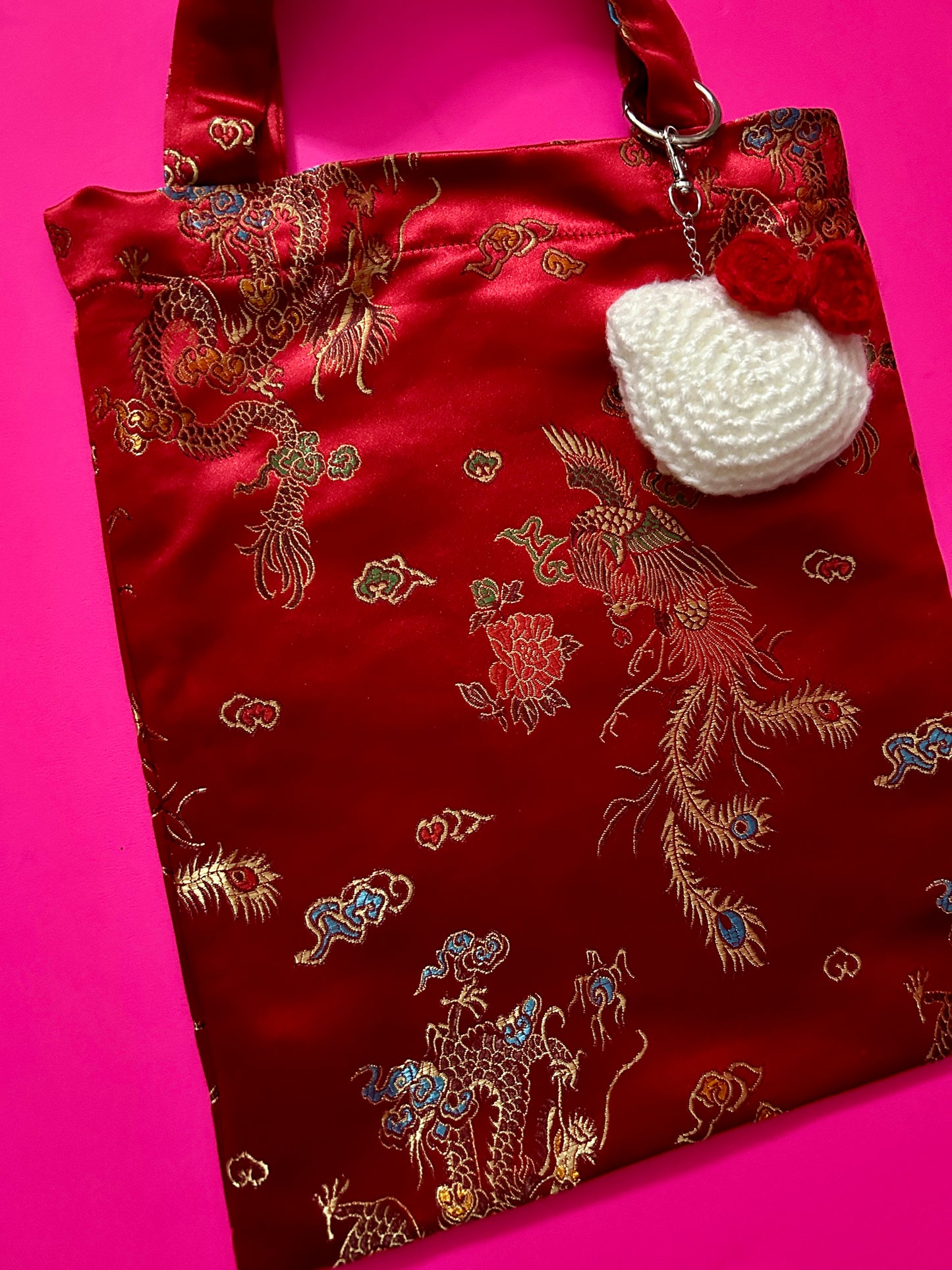 Brocade Handmade Tote Bag004