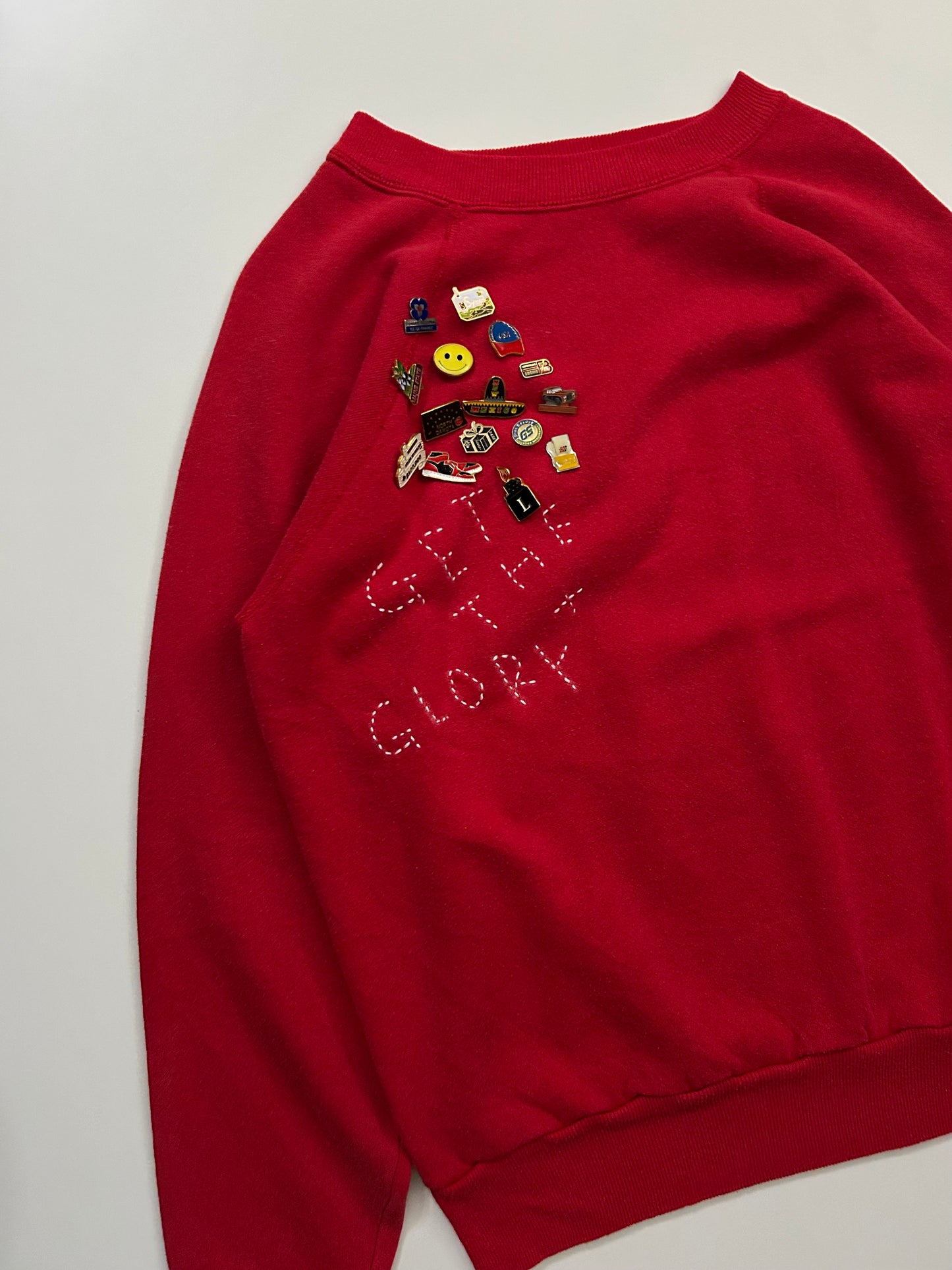 sashiko pins salvage sweat GTG007