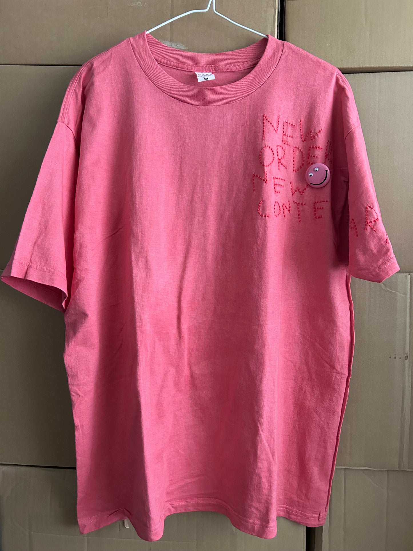 sashiko overdyed T-shirt NONC007