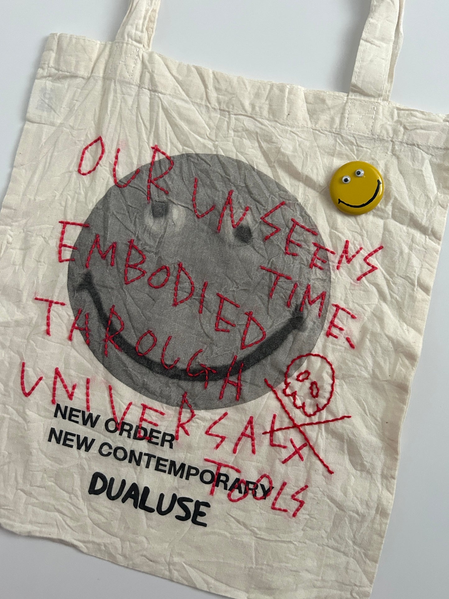 Sashiko-printed hard-washed tote bag006