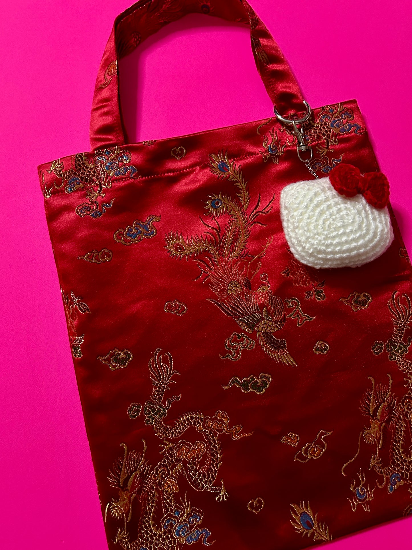 Brocade Handmade Tote Bag006