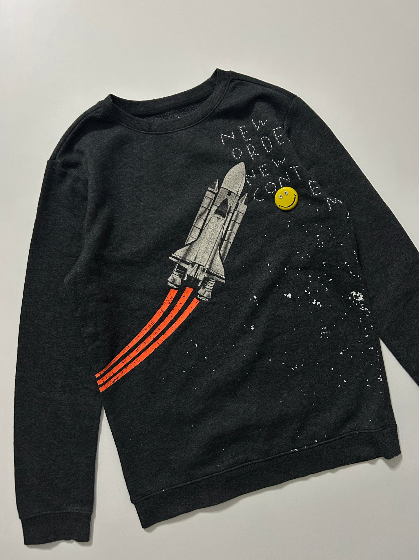 sashiko salvage printed sweat NONC001