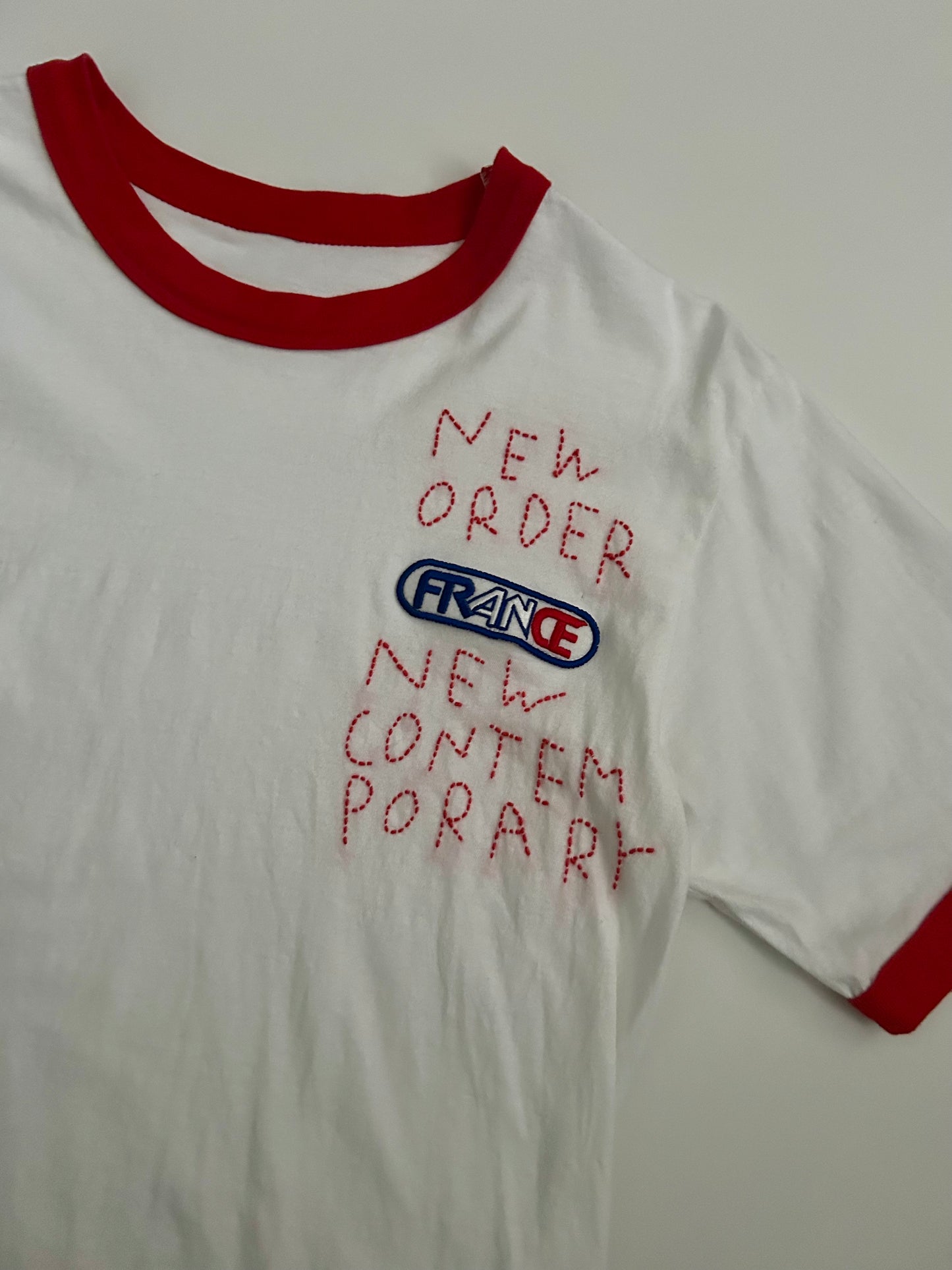 sashiko used Ringer T-shirt NONC003