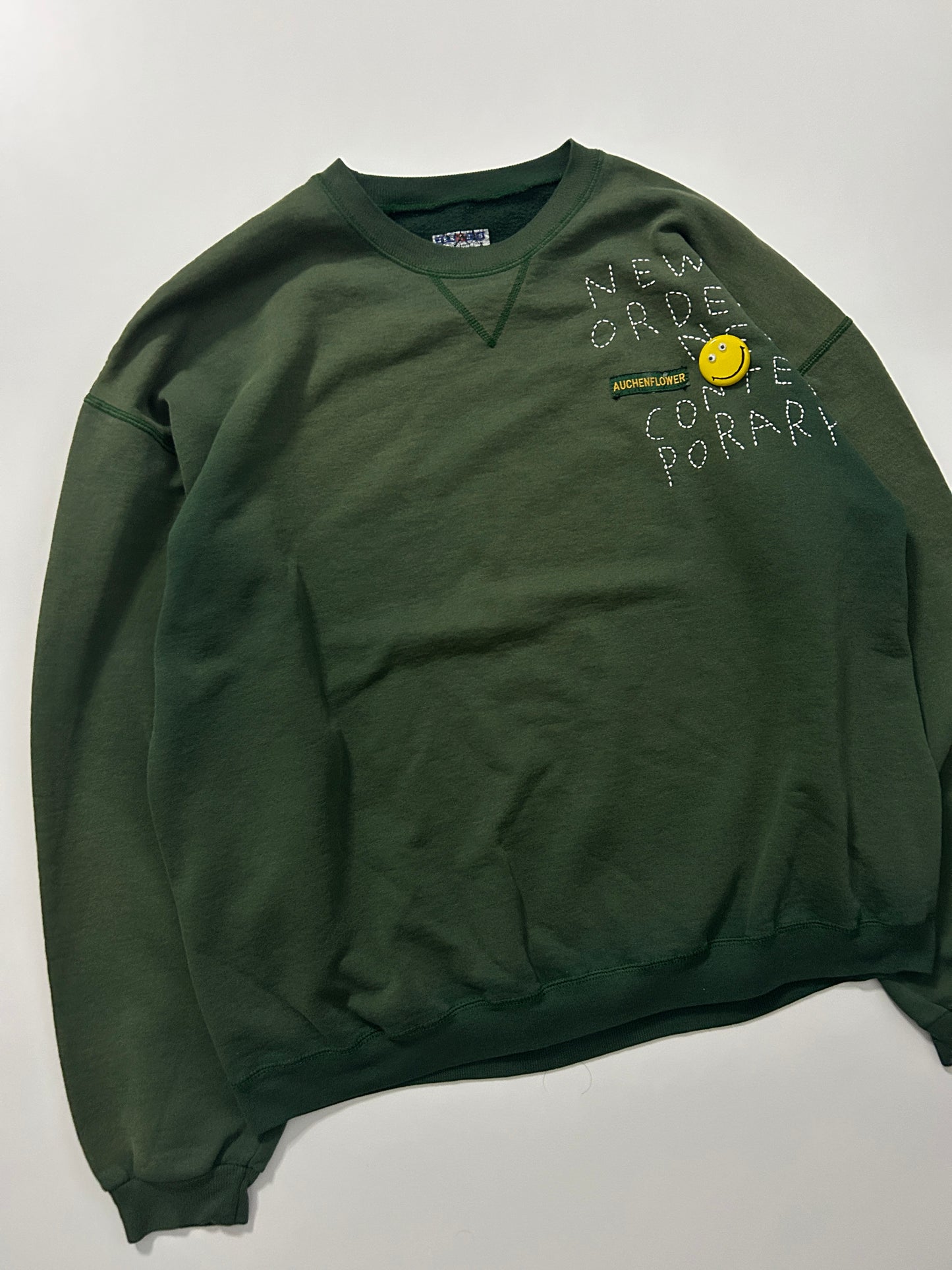 sashiko salvage emblem sweat NONC003