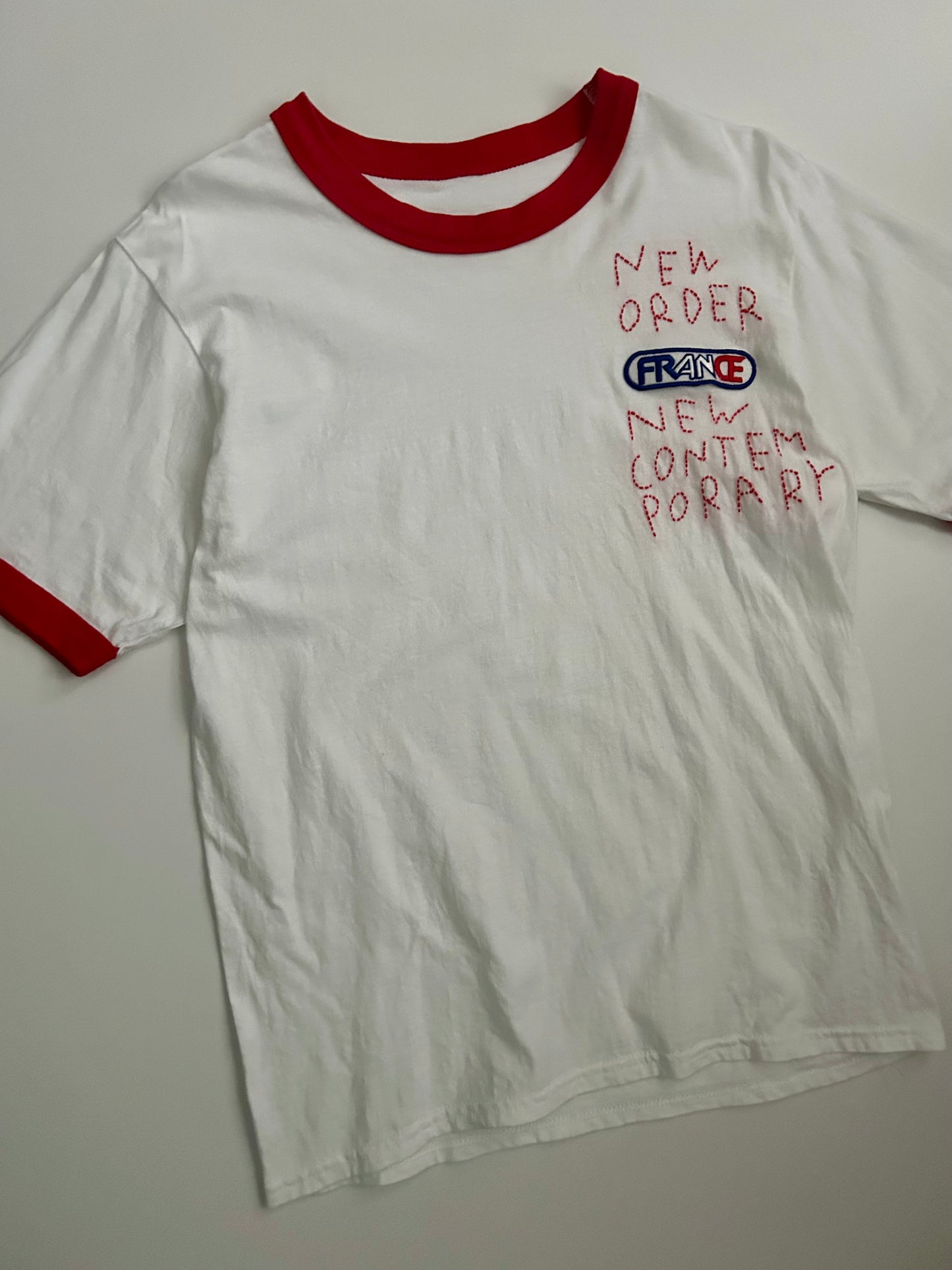 sashiko used Ringer T-shirt NONC003