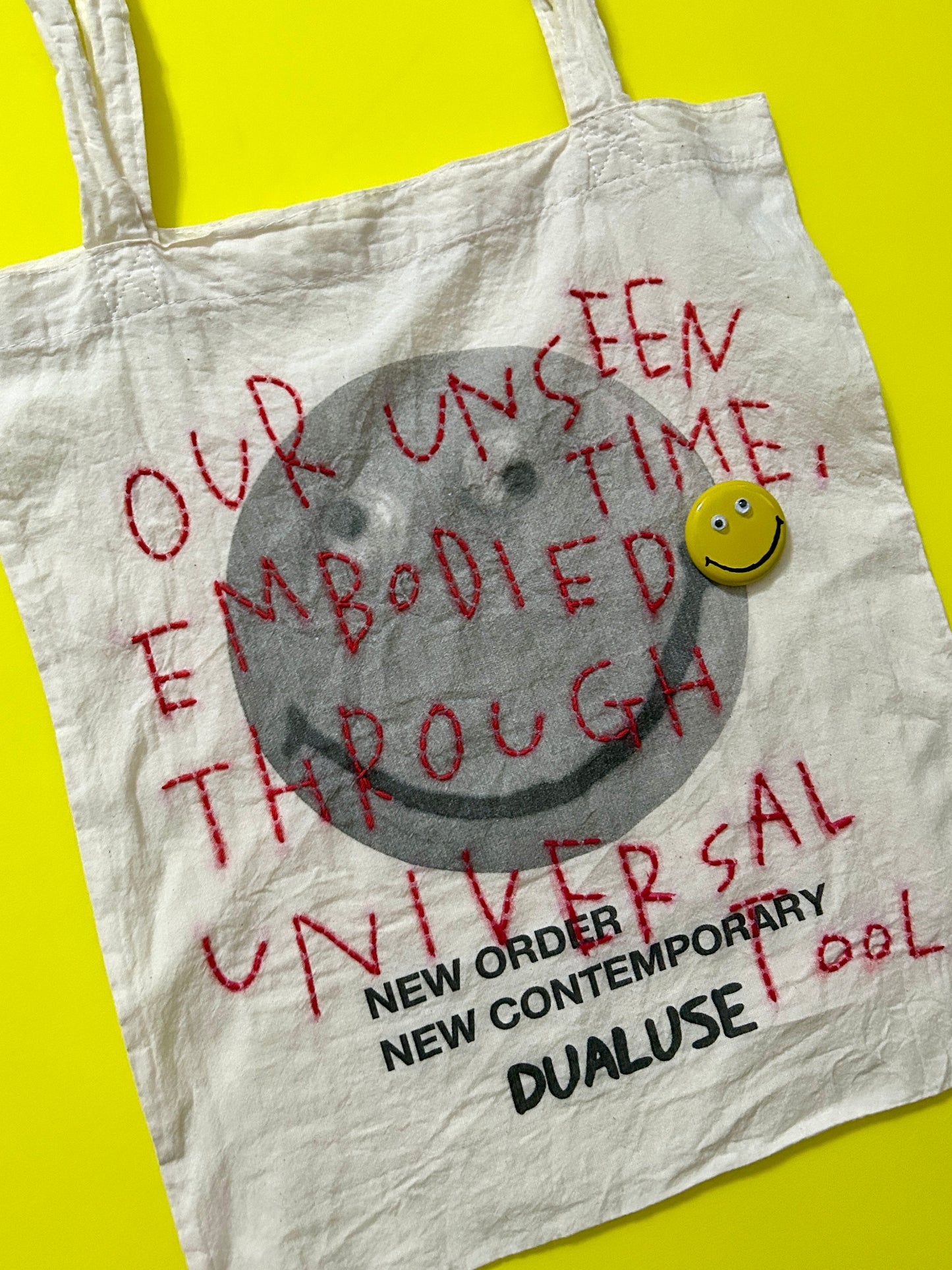 Sashiko-printed hard-washed tote bag008