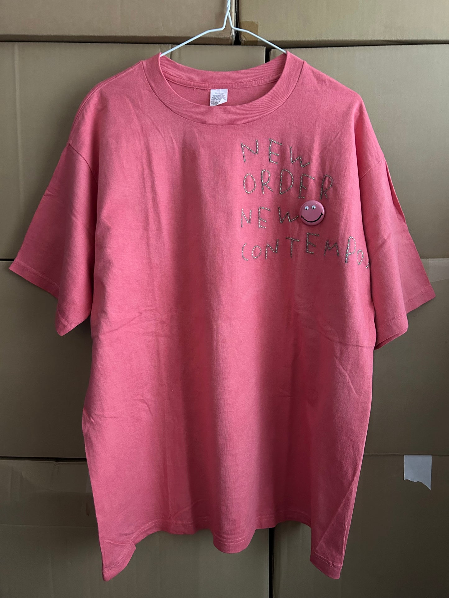 sashiko overdyed T-shirt NONC006