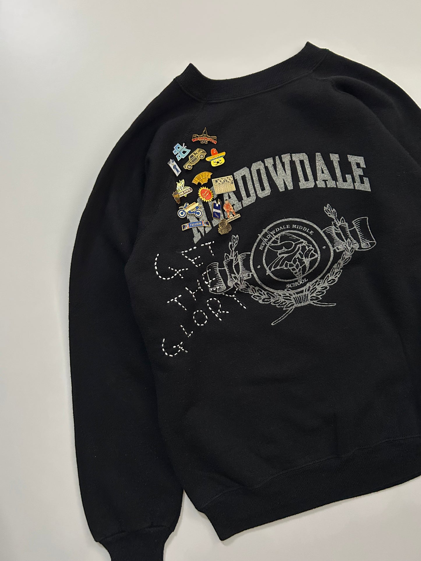 sashiko pins salvage sweat GTG012