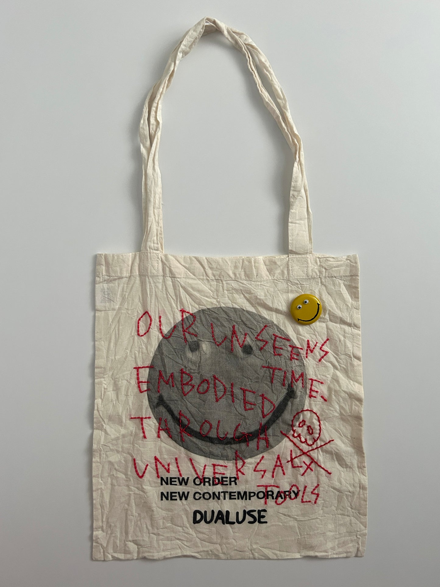 Sashiko-printed hard-washed tote bag006