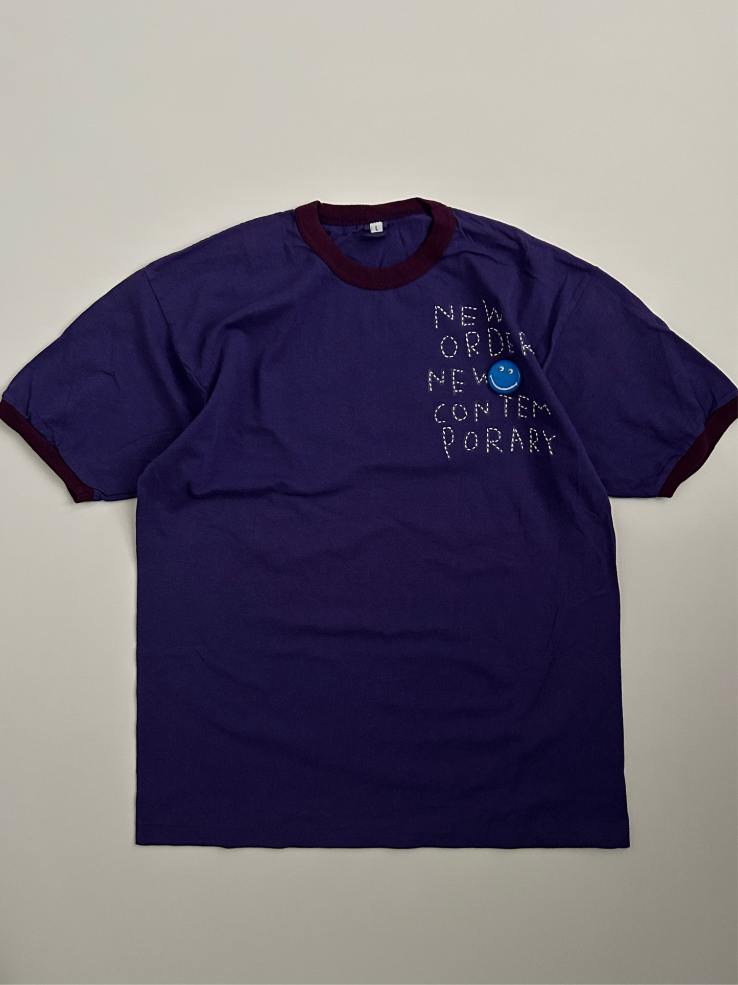 sashiko used Ringer T-shirt NONC016