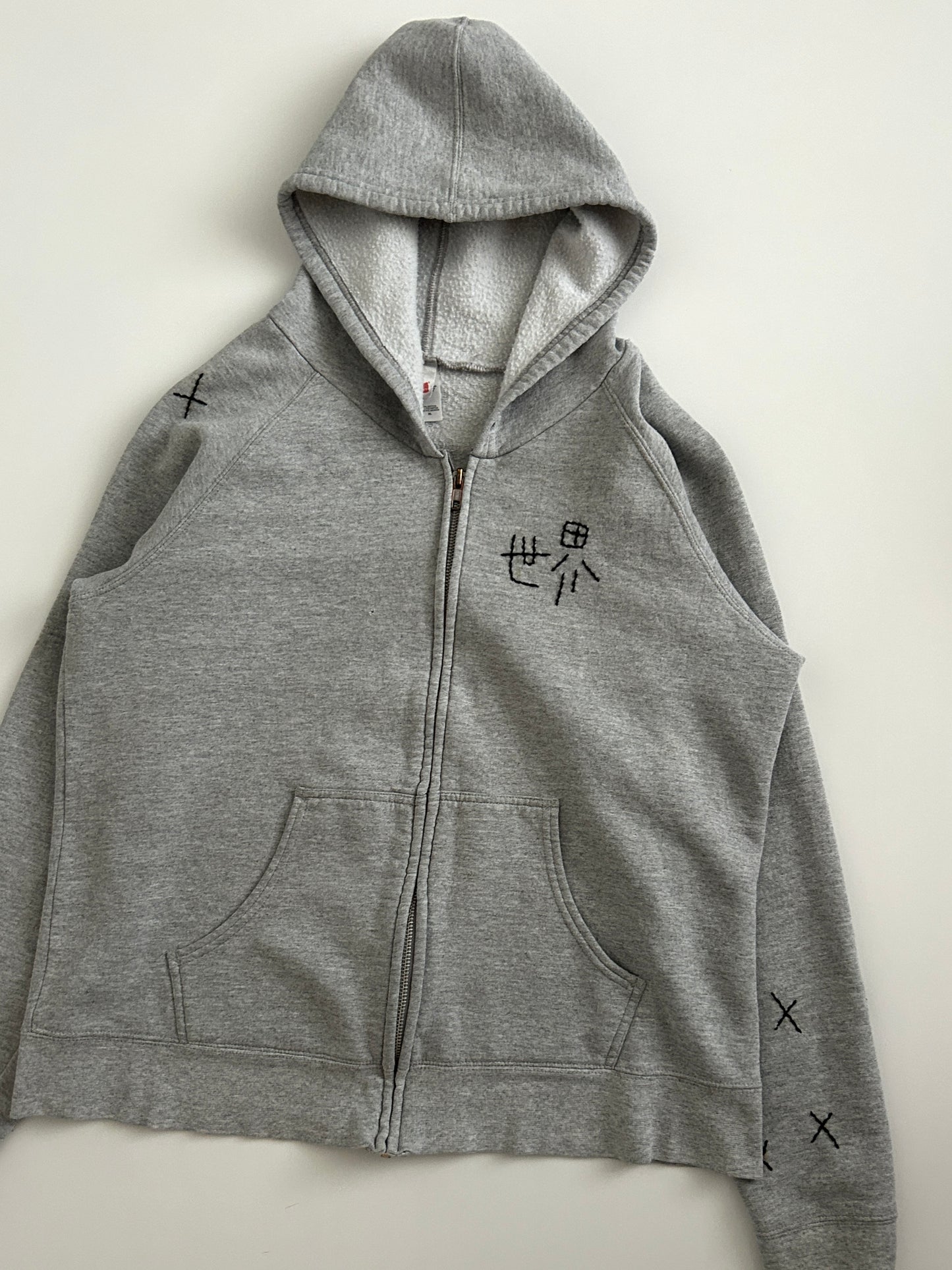 sashiko salvage hoodie146