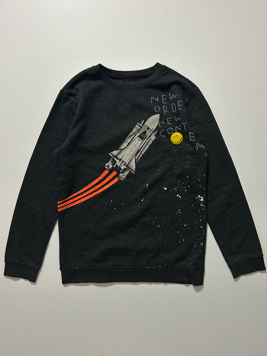 sashiko salvage printed sweat NONC001