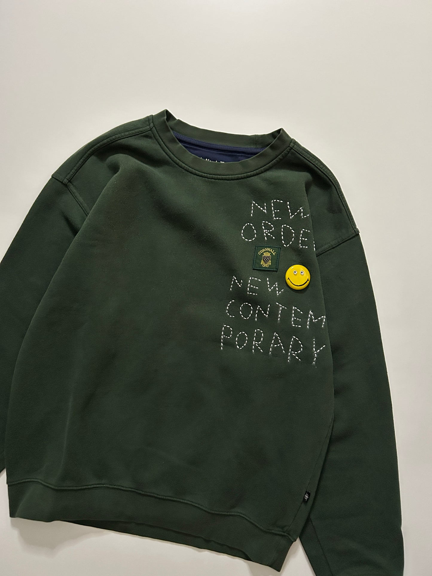sashiko salvage emblem sweat NONC002