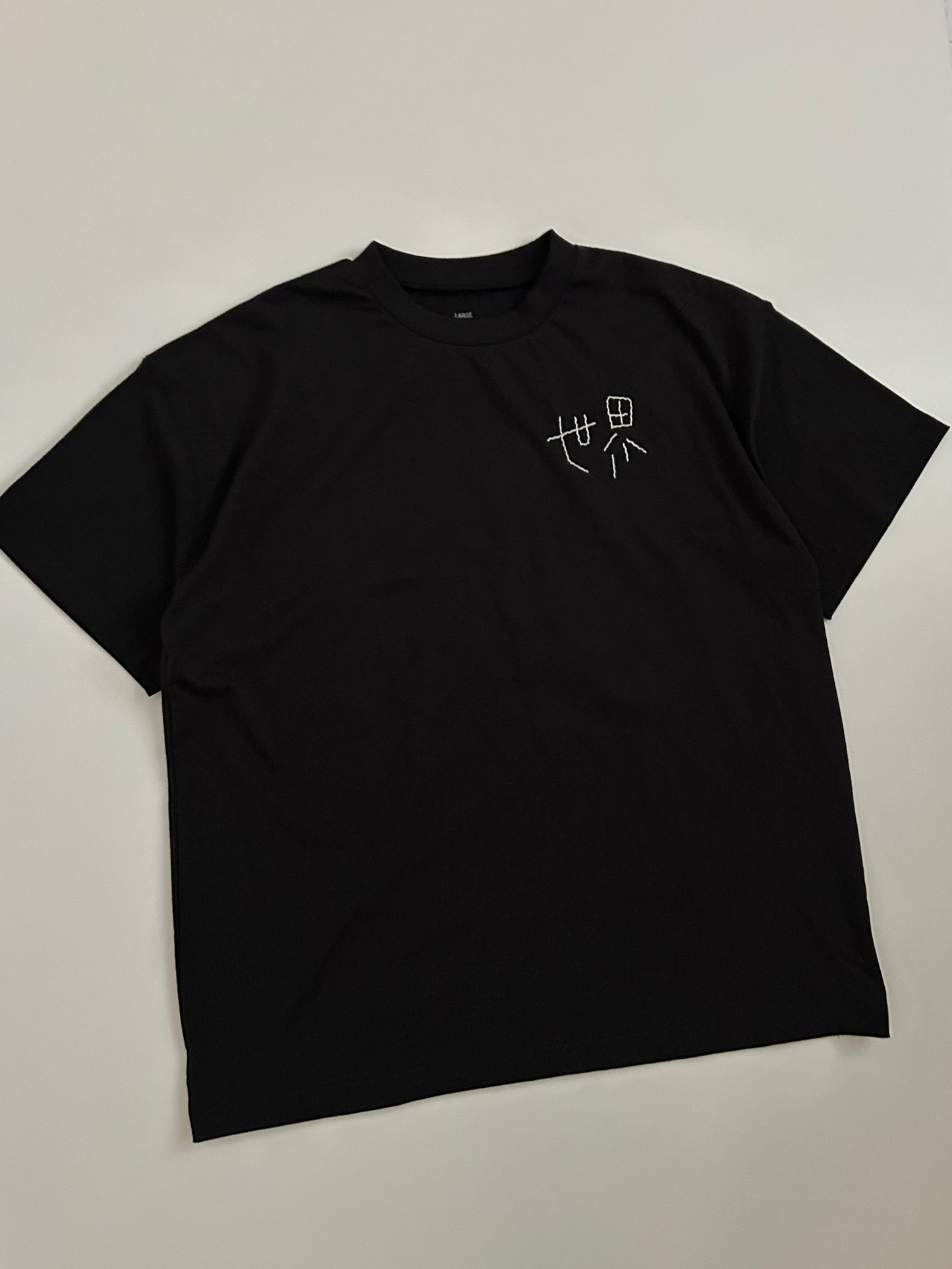 sashiko salvage  T-shirt078