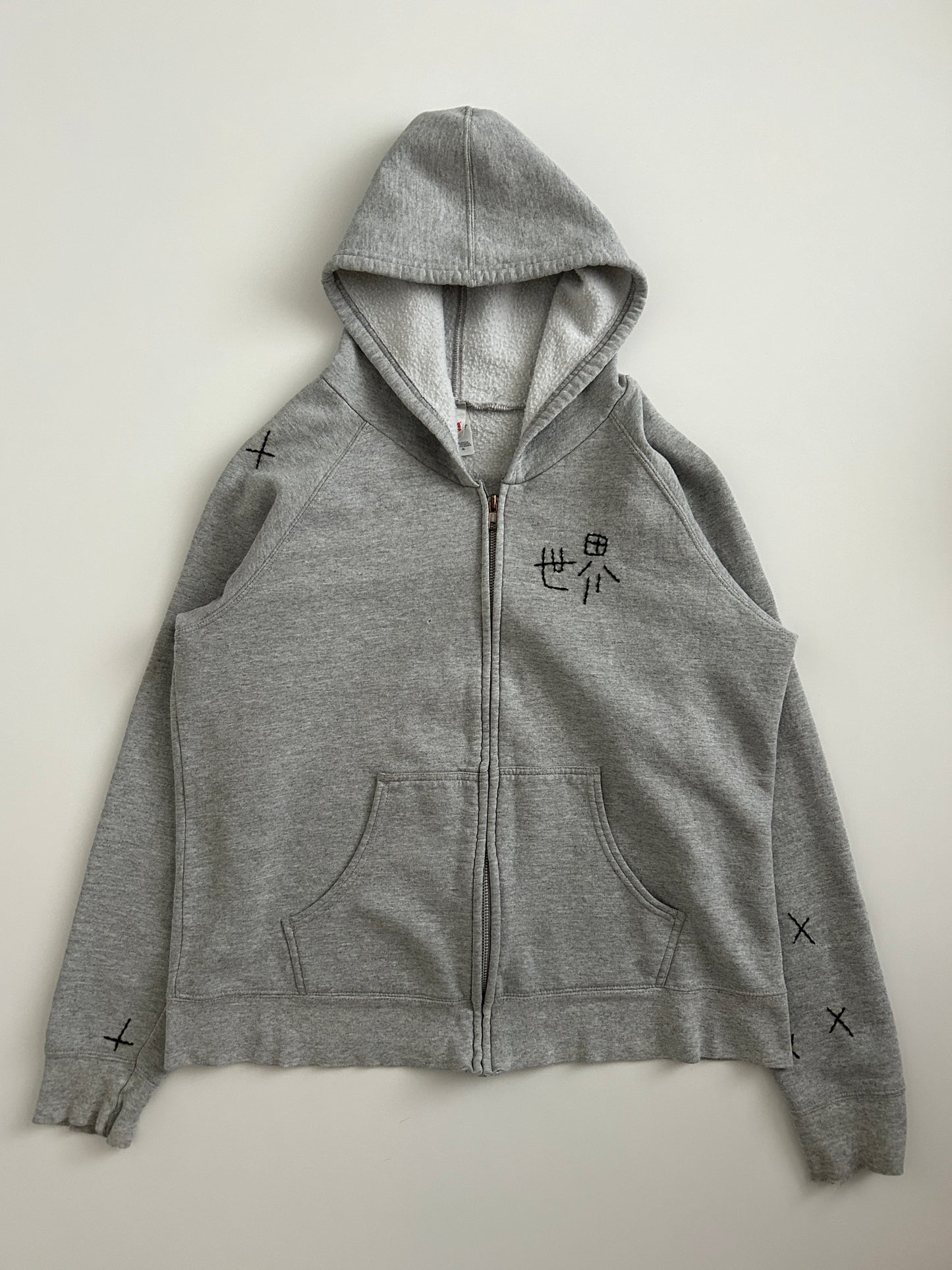 sashiko salvage hoodie146