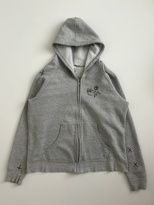 sashiko salvage hoodie146