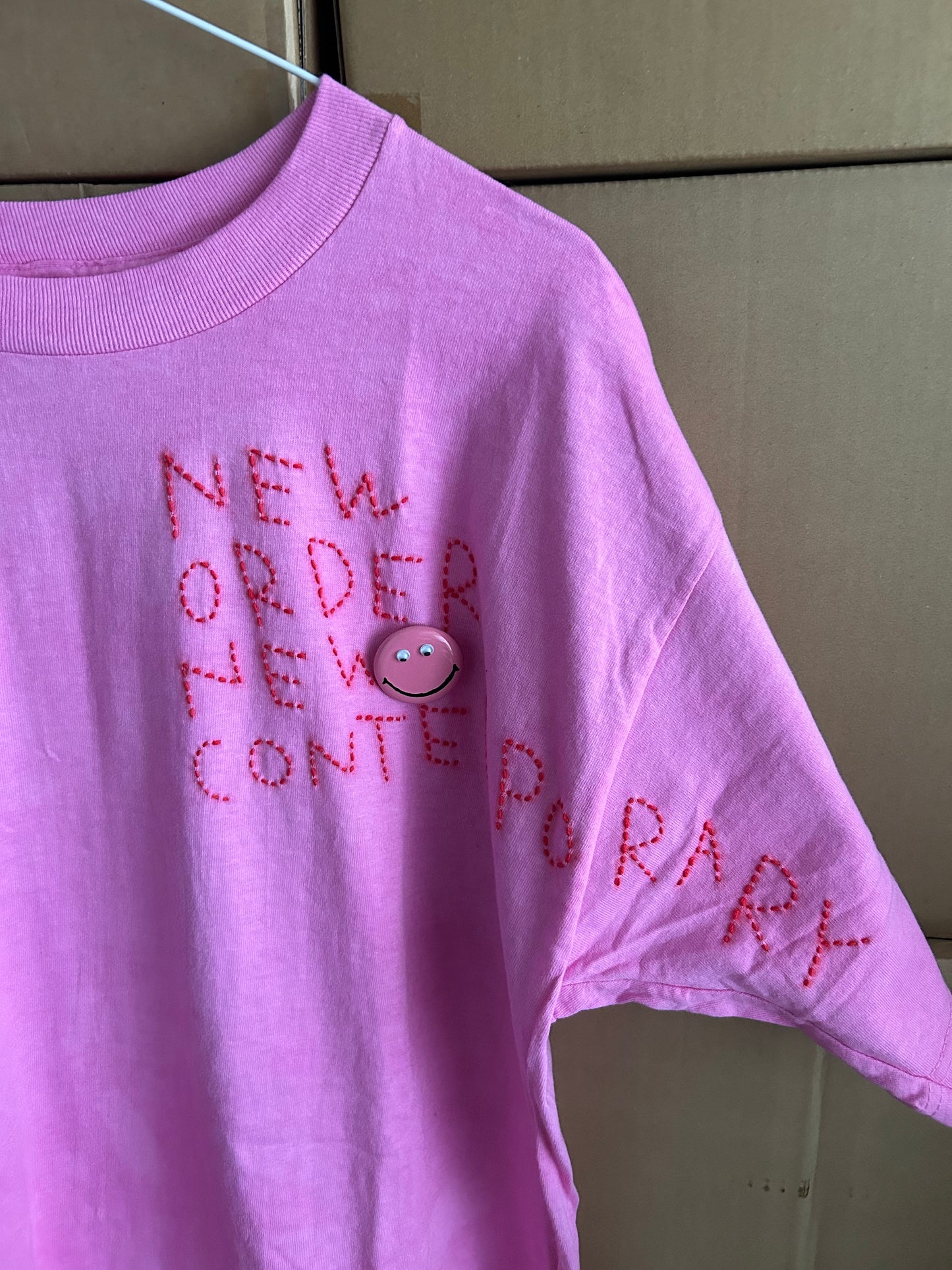 sashiko overdyed T-shirt NONC009