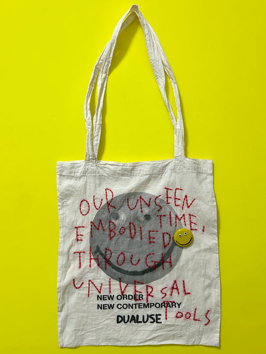 Sashiko-printed hard-washed tote bag008