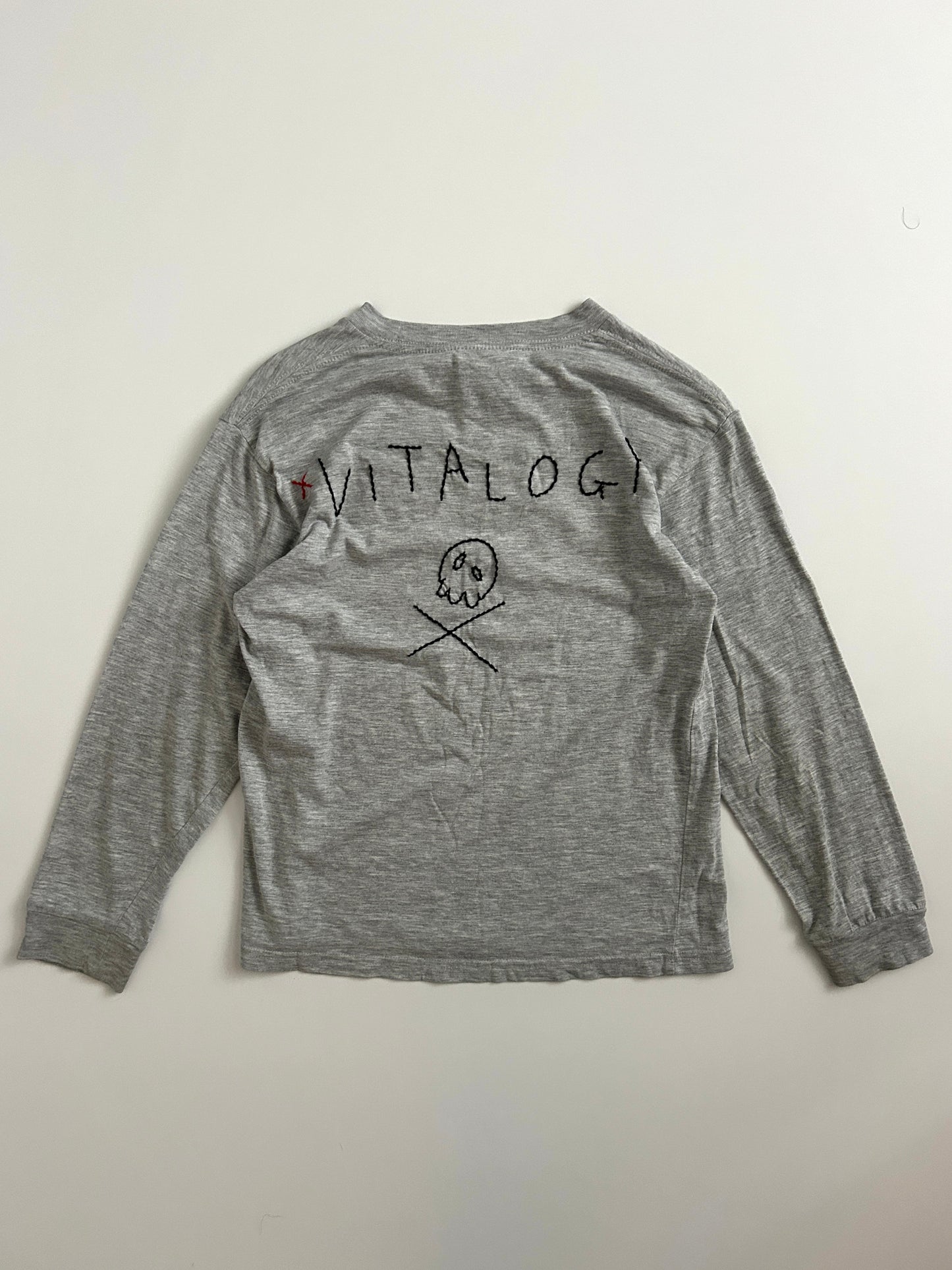 sashiko salvage  L/S T-shirt004