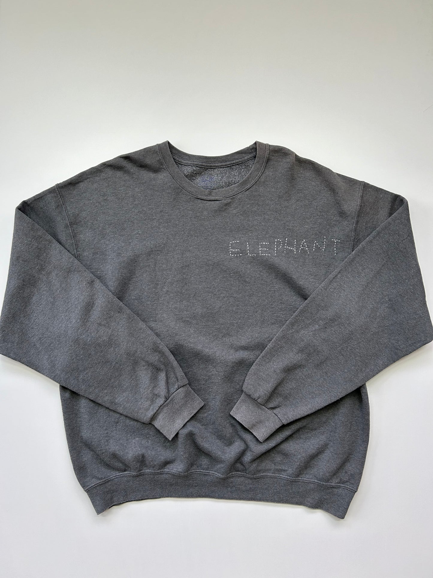 sashiko salvage sweat ELEPHANT003