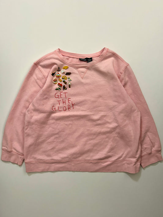 sashiko pins salvage sweat GTG024