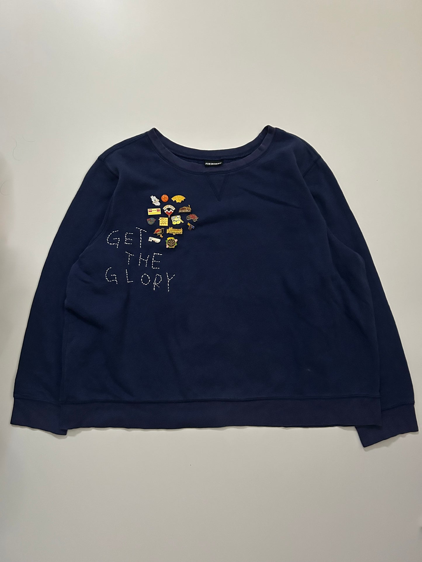 sashiko pins salvage sweat GTG010