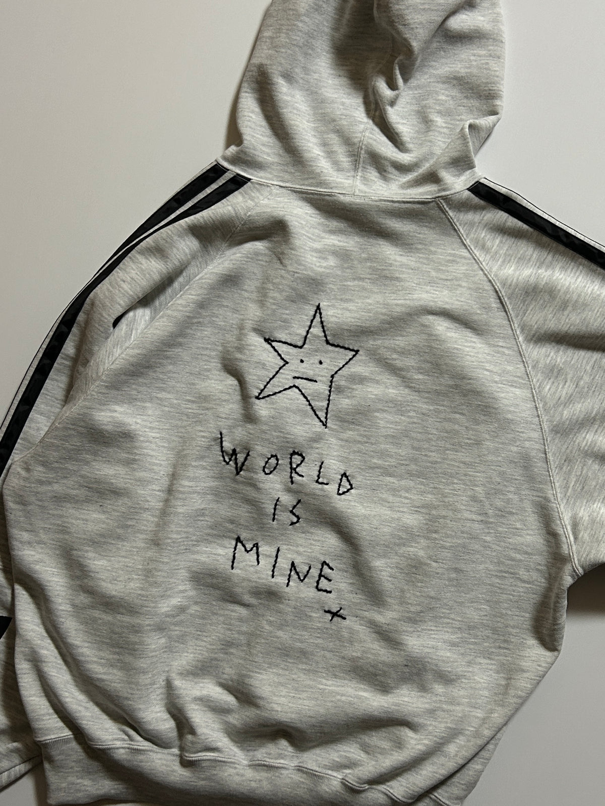 sashiko salvage hoodie233