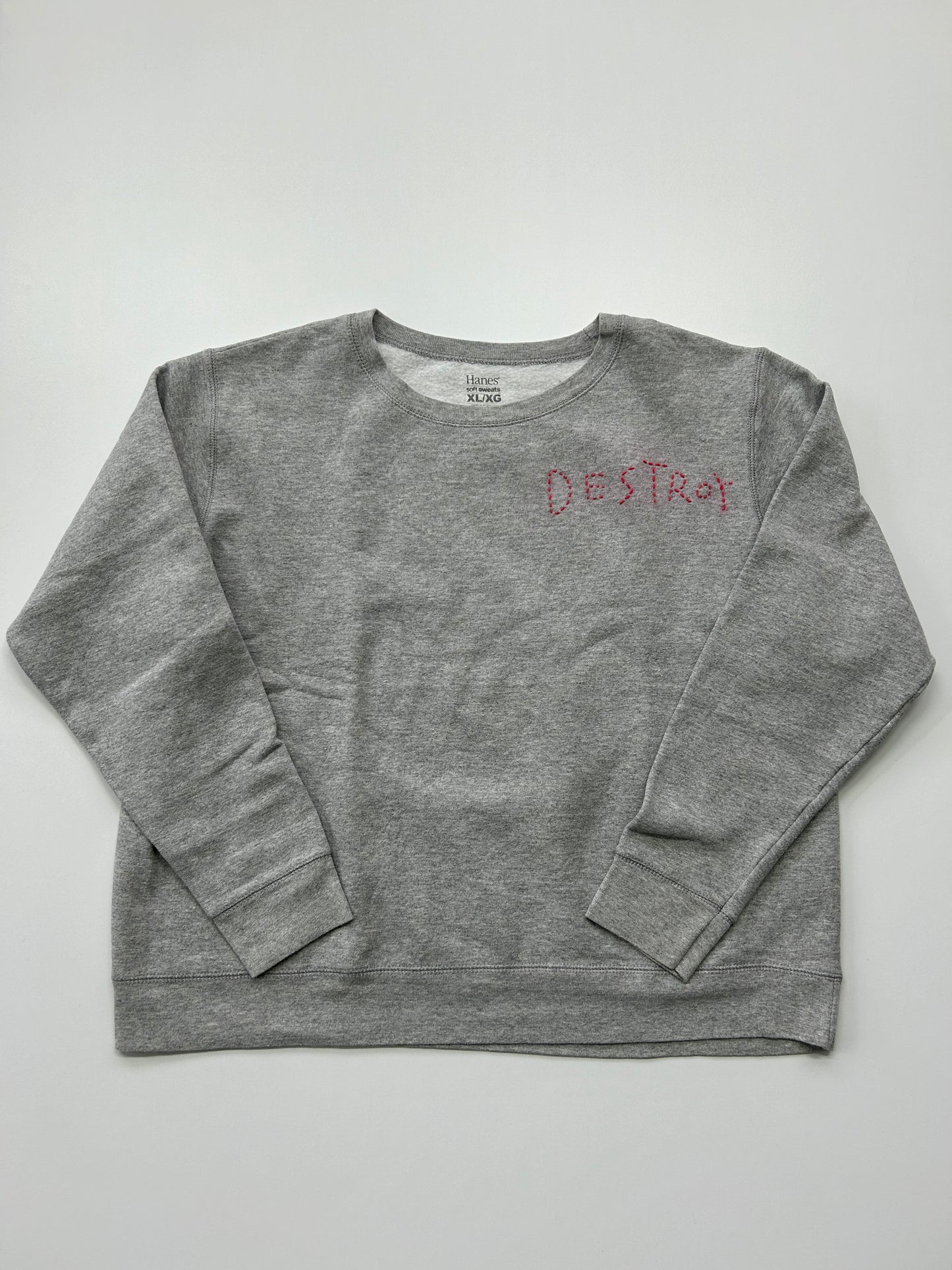 sashiko salvage sweat DESTROY