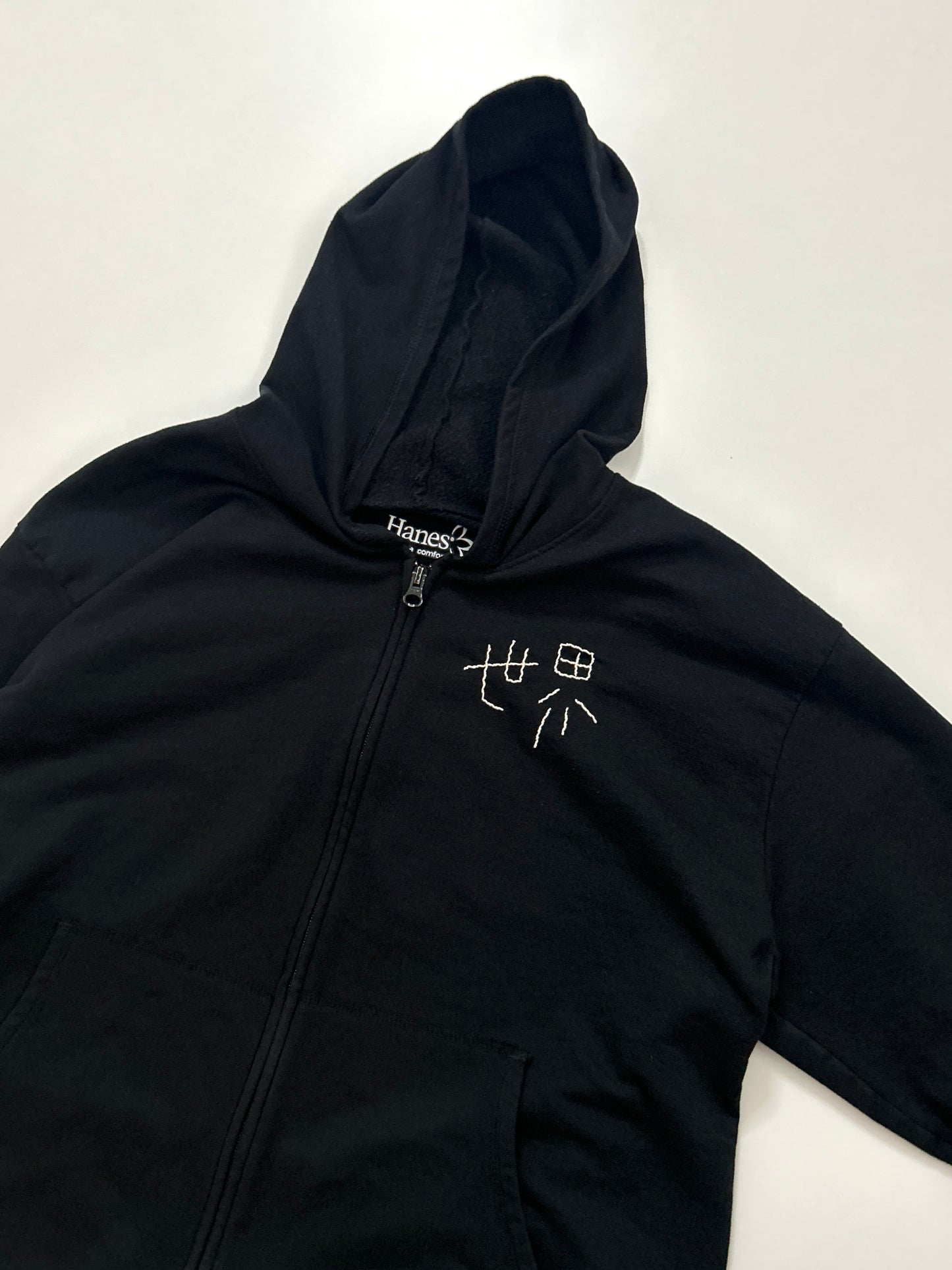 sashiko salvage hoodie159