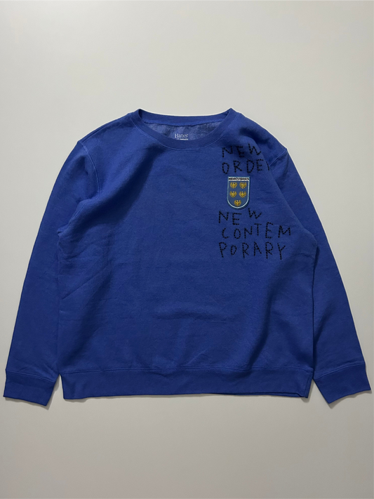 sashiko salvage emblem sweat NONC001