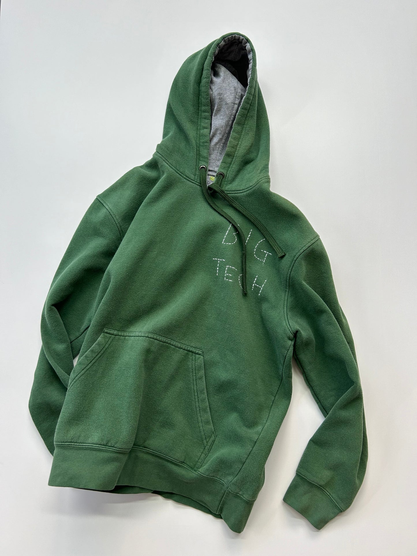 sashiko salvage hoodie BIG TECH