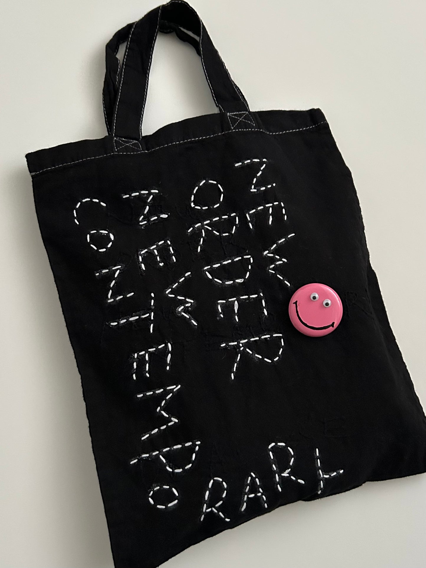 sashiko overdyde cotton totebag(S)NONC001