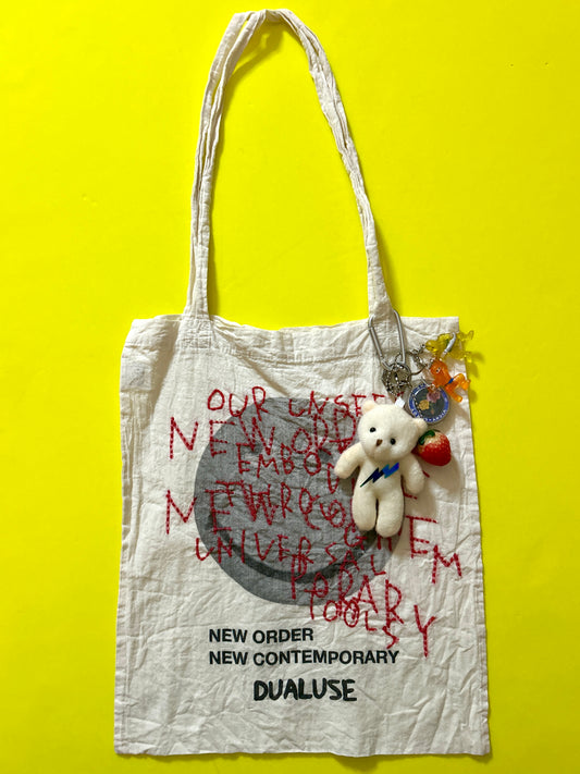 CrazySashiko-hard-wash printed tote bag 005