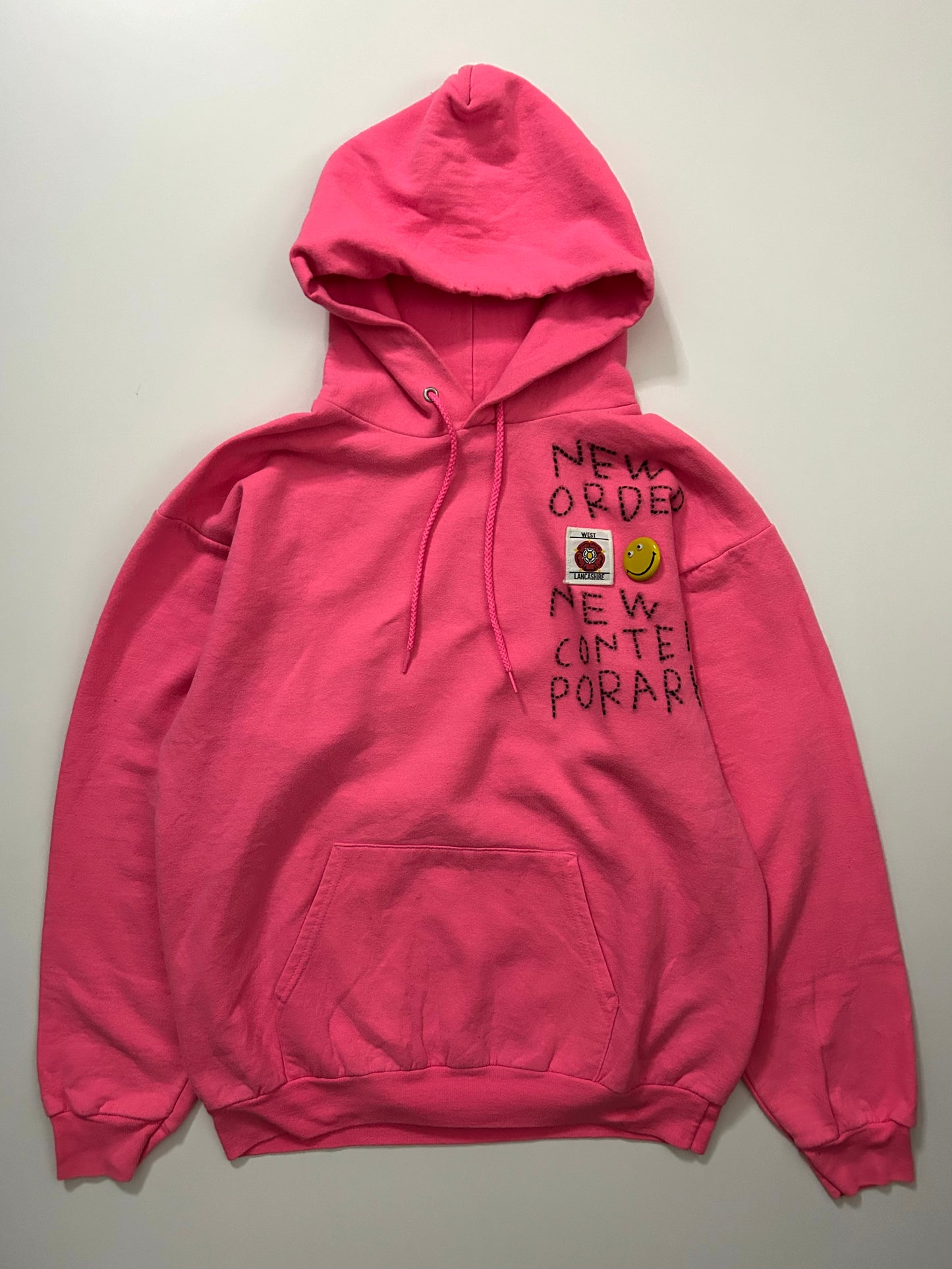 sashiko salvage emblem hoodie NONC001