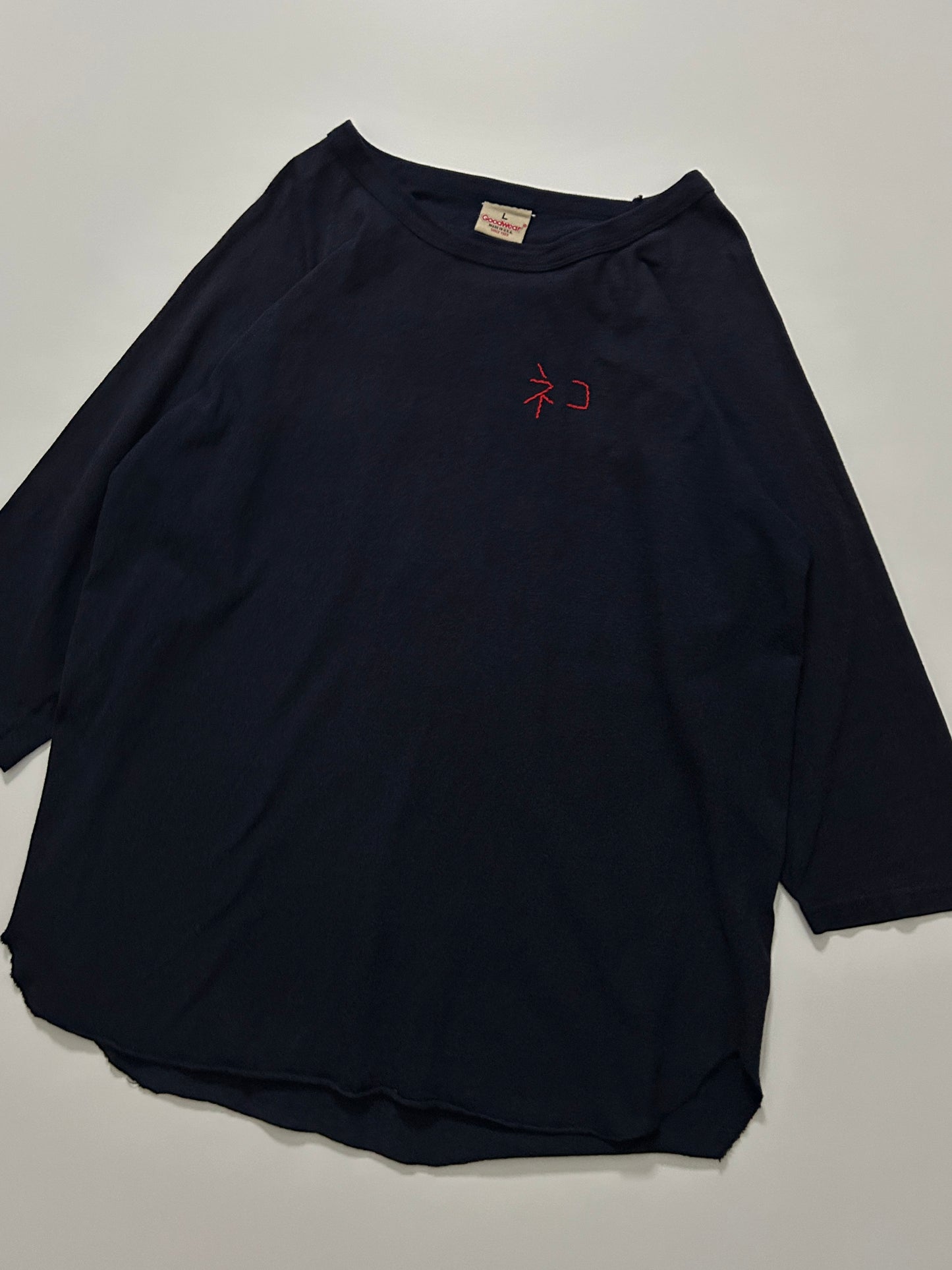 sashik salvage 3/4 sleeve t-shirt 001